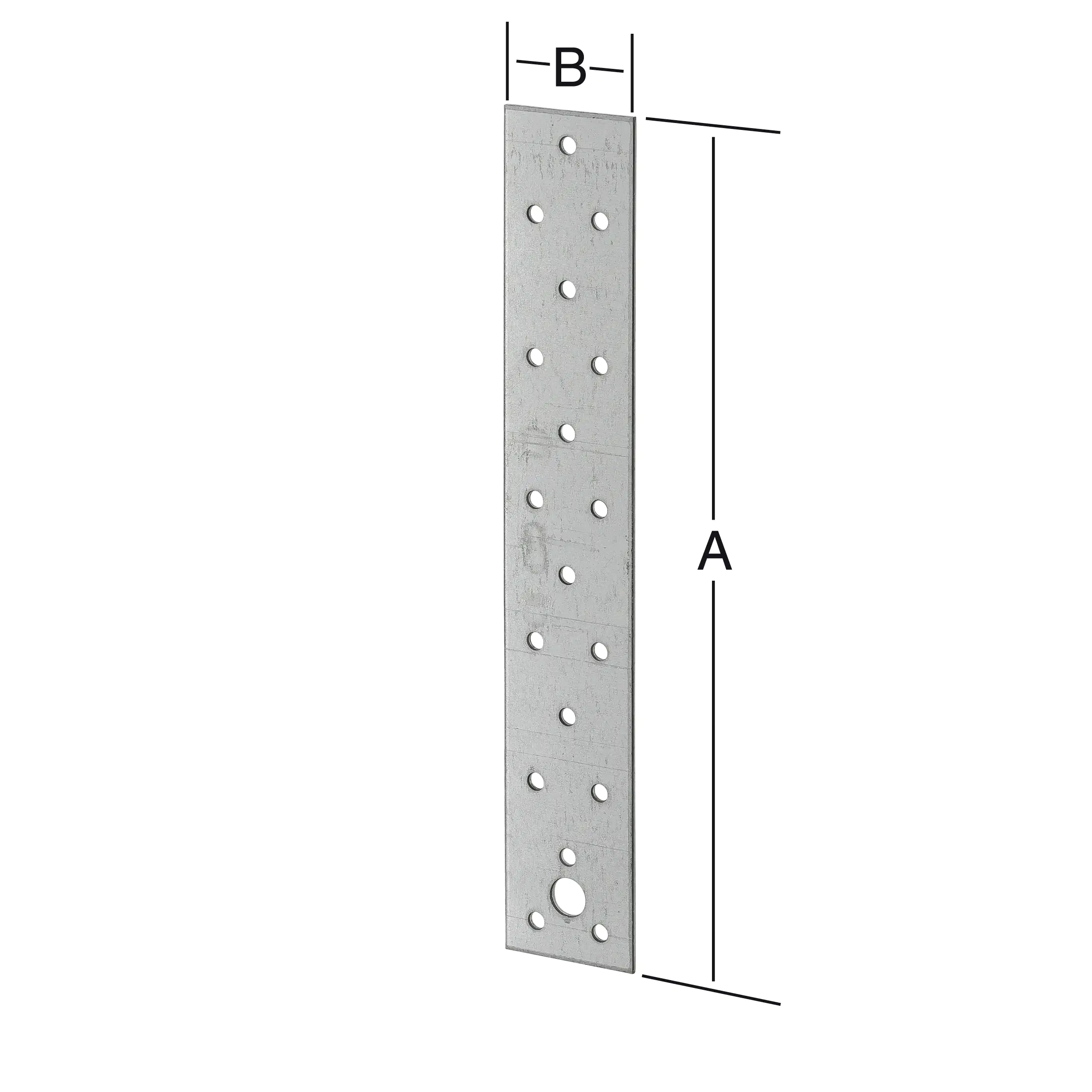 Vormann Streifen-Flachverbinder sendzimir verzinkt 340 x 40 mm