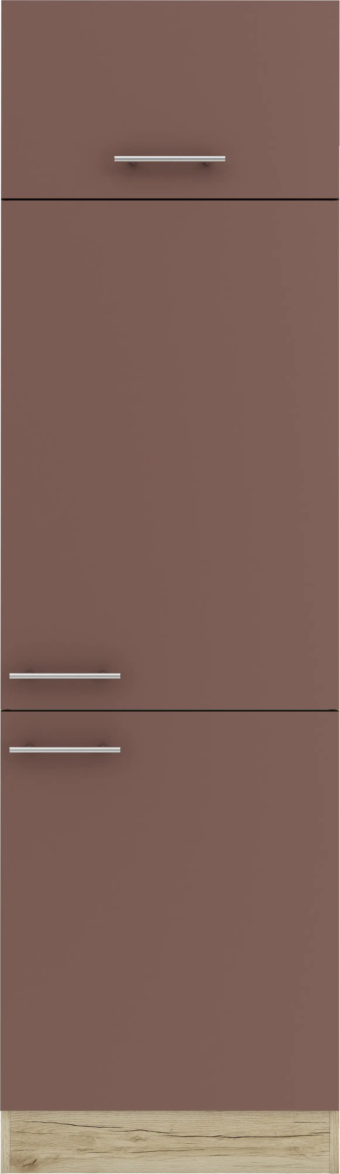 Optifit Hochschrank Bari 407 rostrot/eiche 60 cm