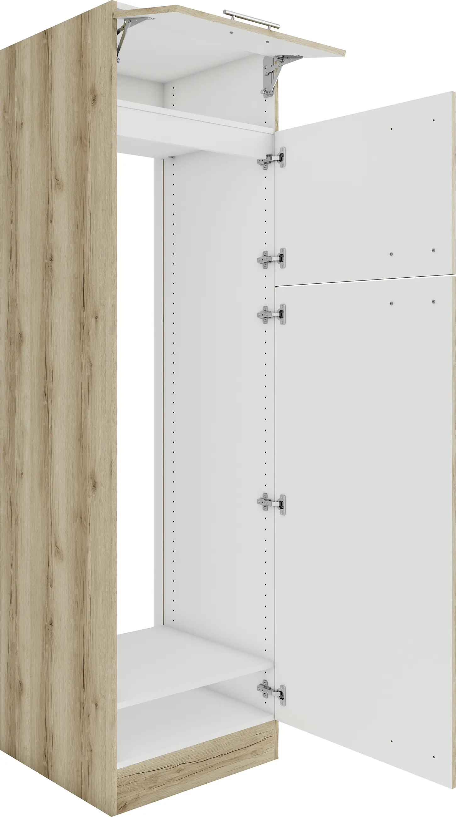 Optifit Hochschrank Livorno 290 eiche 60 cm