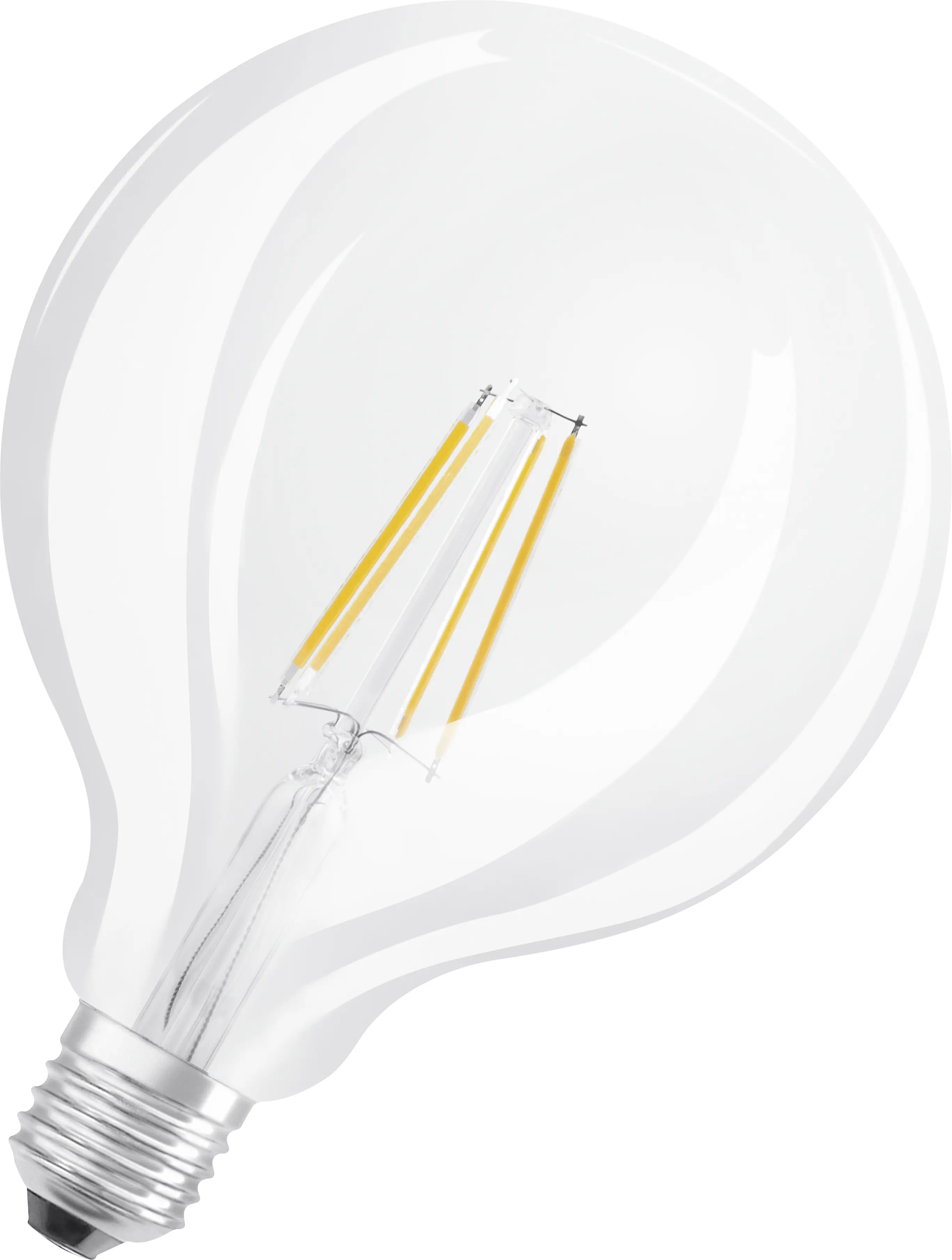 Osram LED Leuchtmittel Globe 125 E27 4 W warmweiß klar