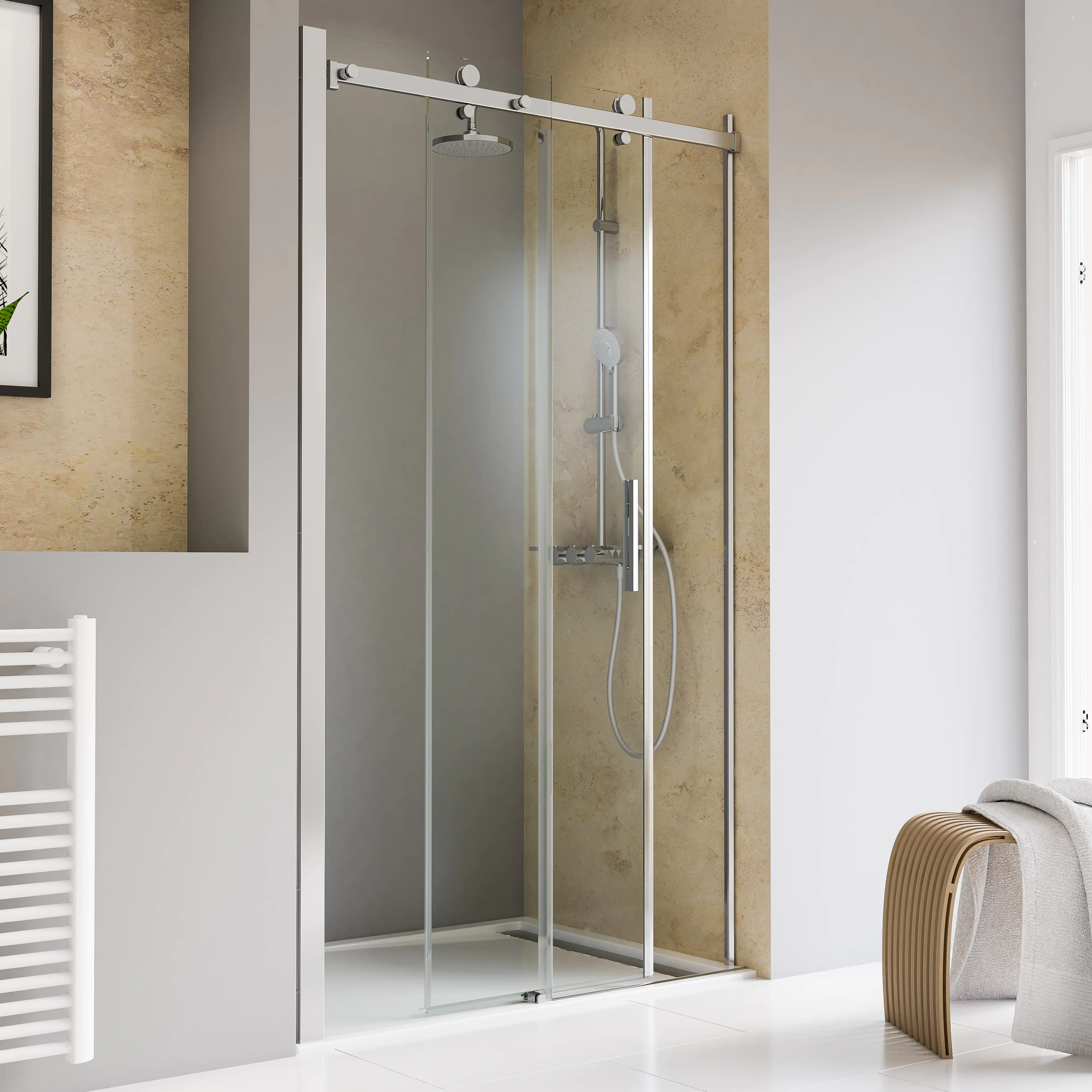 Schulte Nische Schiebetür 100 x 200 cm Toura