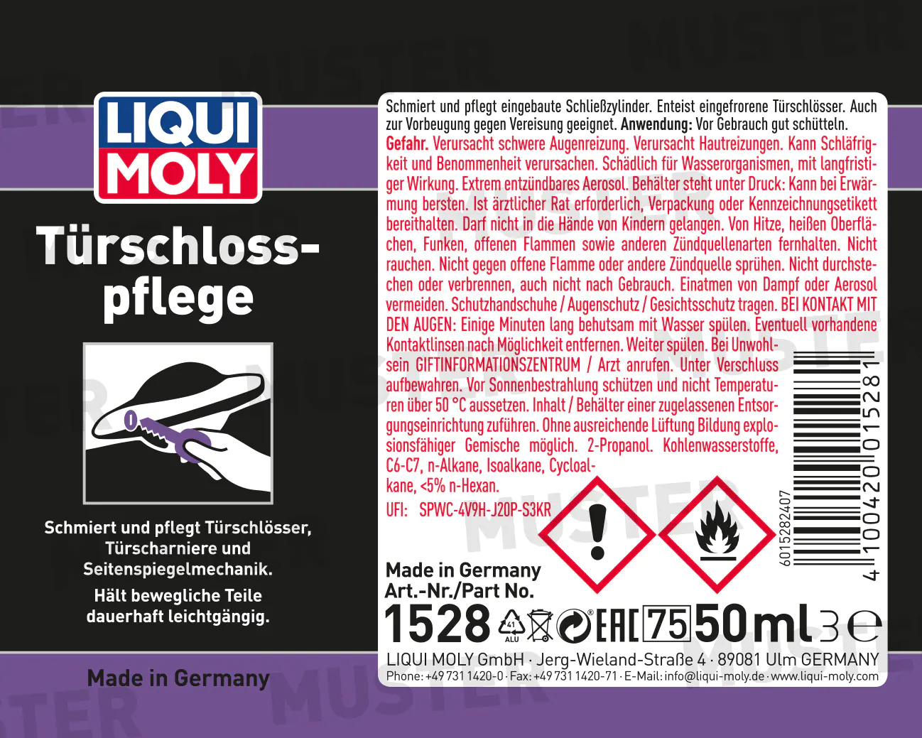 Liqui Moly Türschlosspflege 50 ml