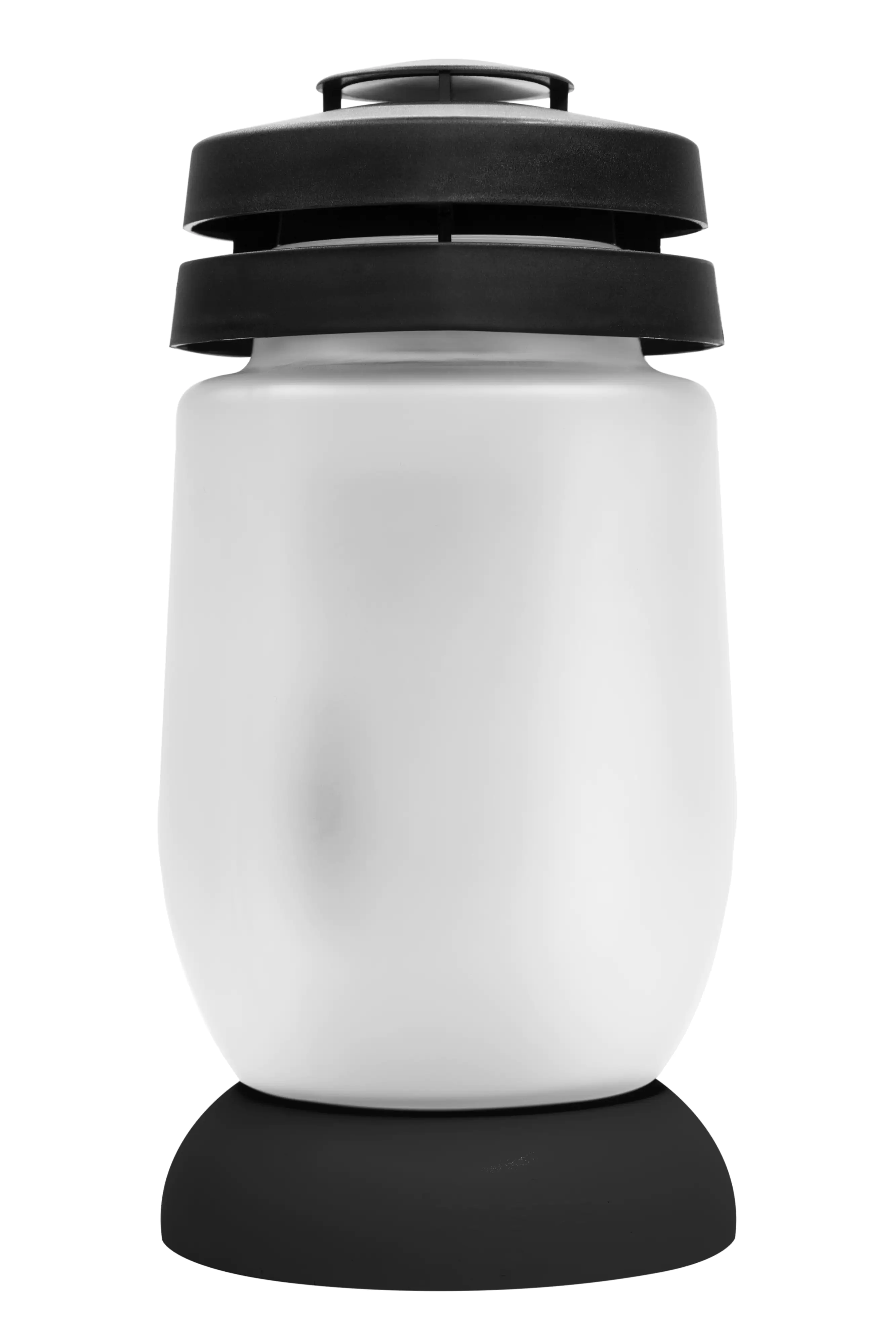 Bolsius Grablaterne Satin weiß 224/110 mm