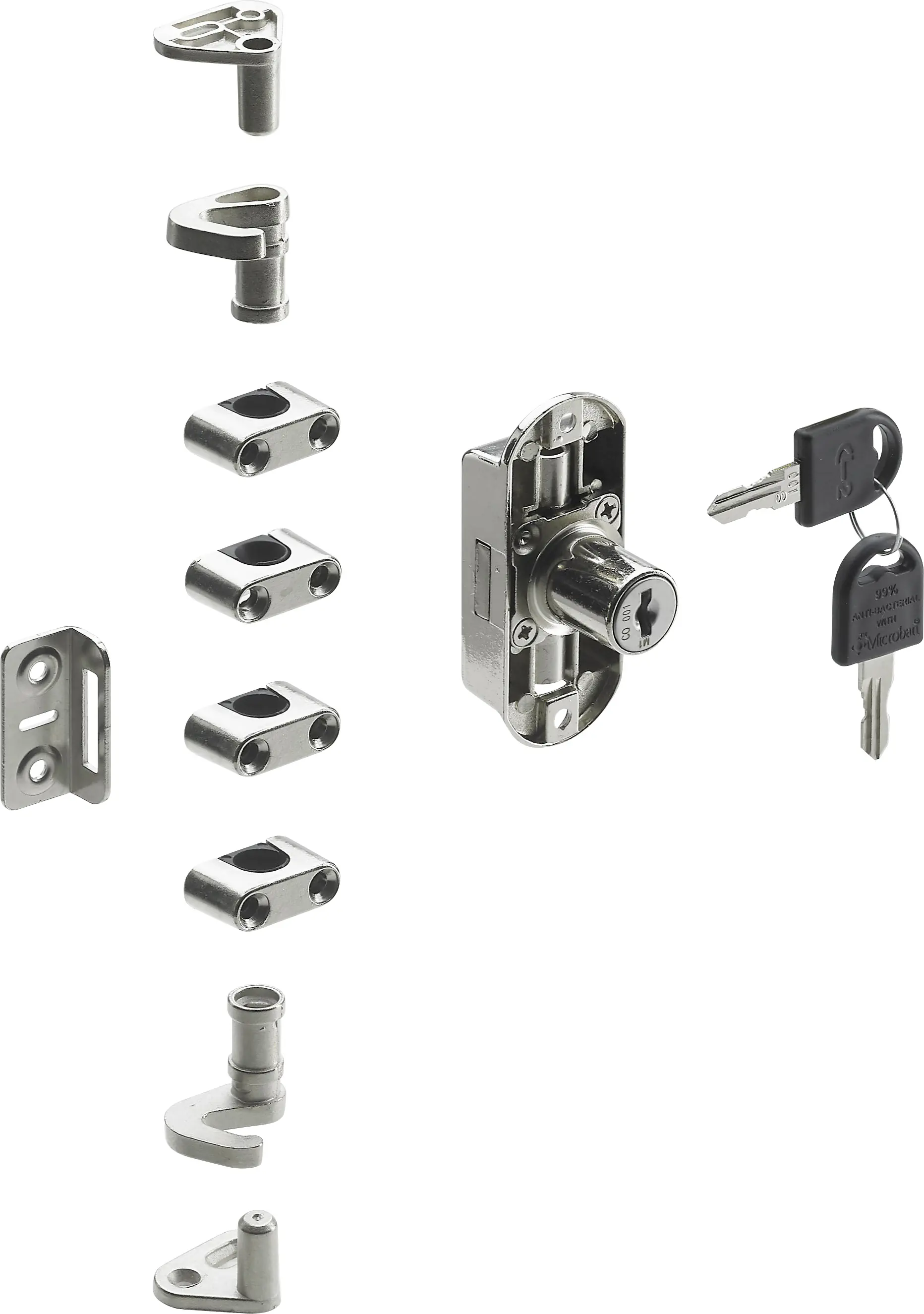 Hettich Drehstangenschloss für Tür DIN Links&Rechts