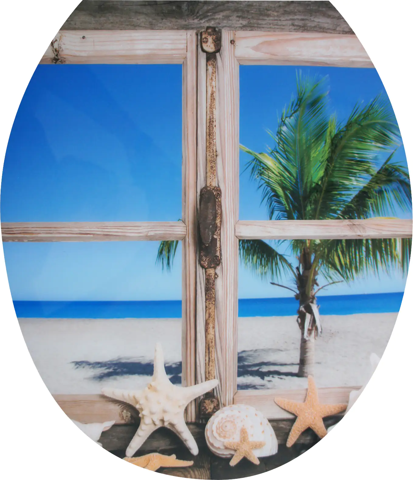 Primaster WC-Sitz mit Absenkautomatik Karibik weiß