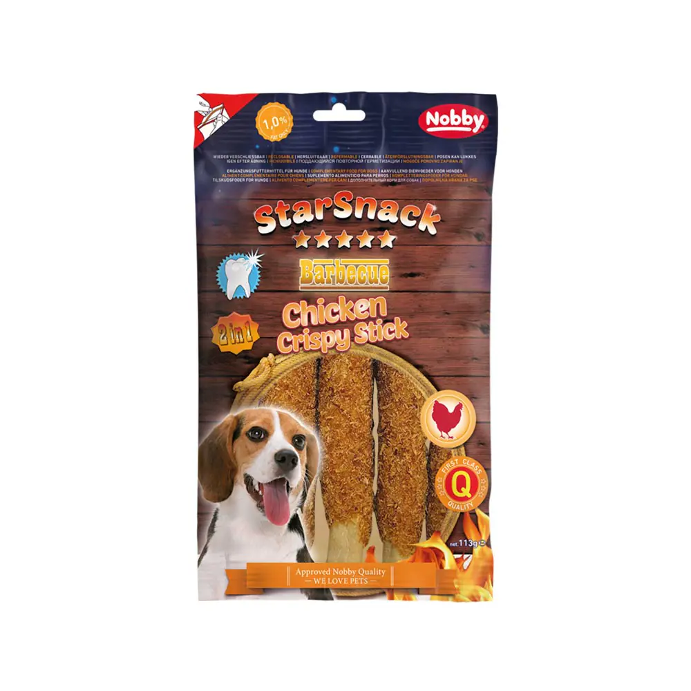 Nobby Hundeleckerli StarSnack Kaustange 113 g Ente
