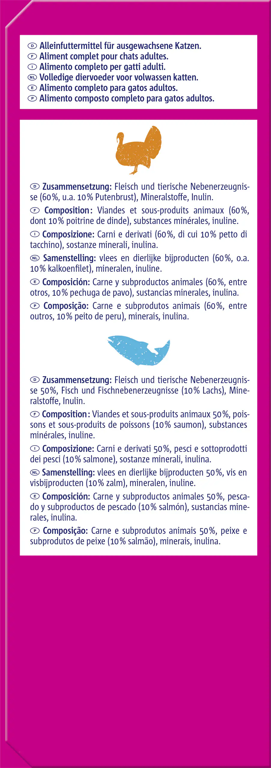 Vitakraft Poésie Katzenfutter Délice Gelée Meat & Fish Selection 6 x 85 g Vitakraft Poésie Katzenfutter Délice Gelée Meat & Fish Selection 6 x 85 g