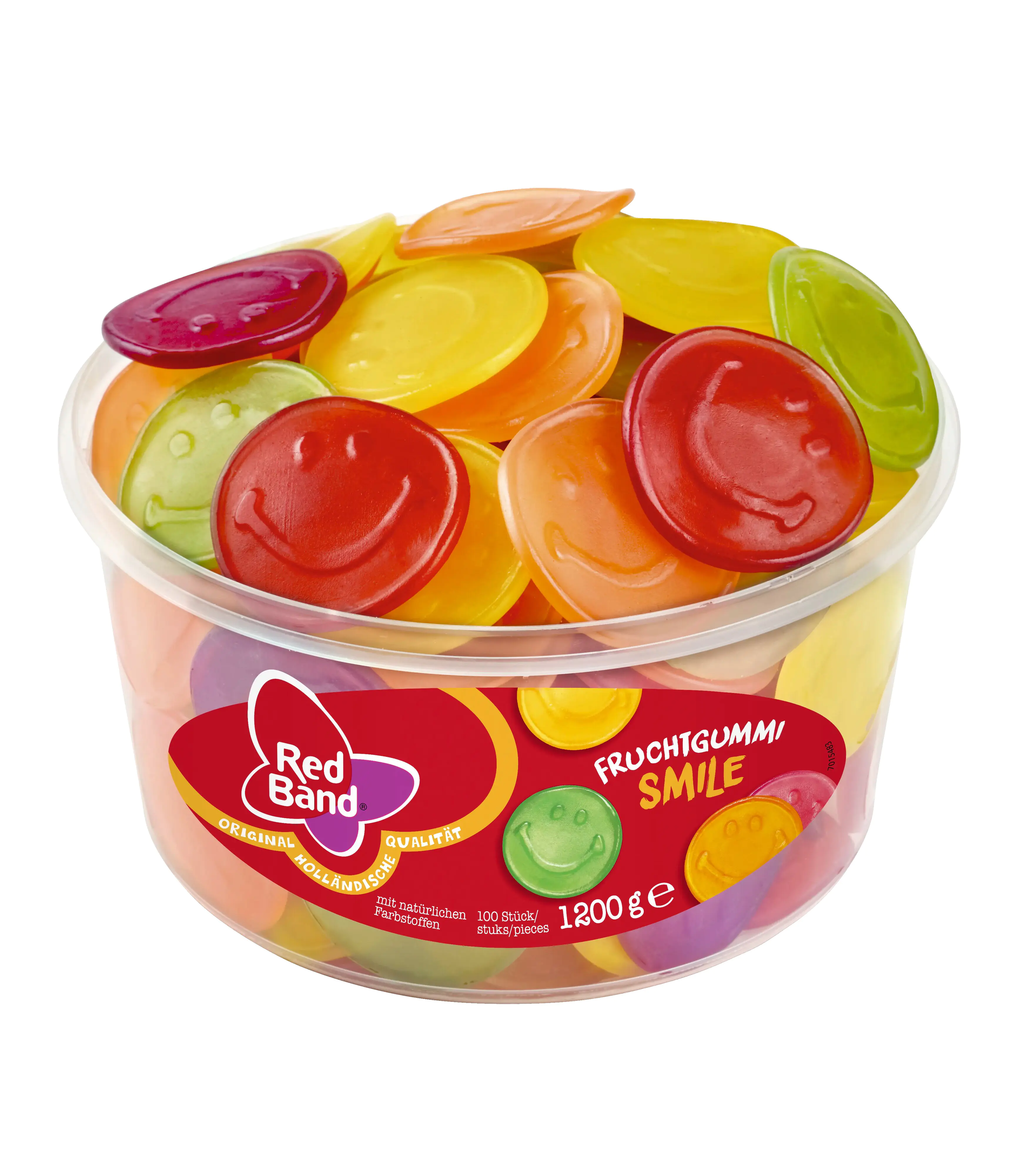 Red Band Fruchtgummi Smile 1200 g
