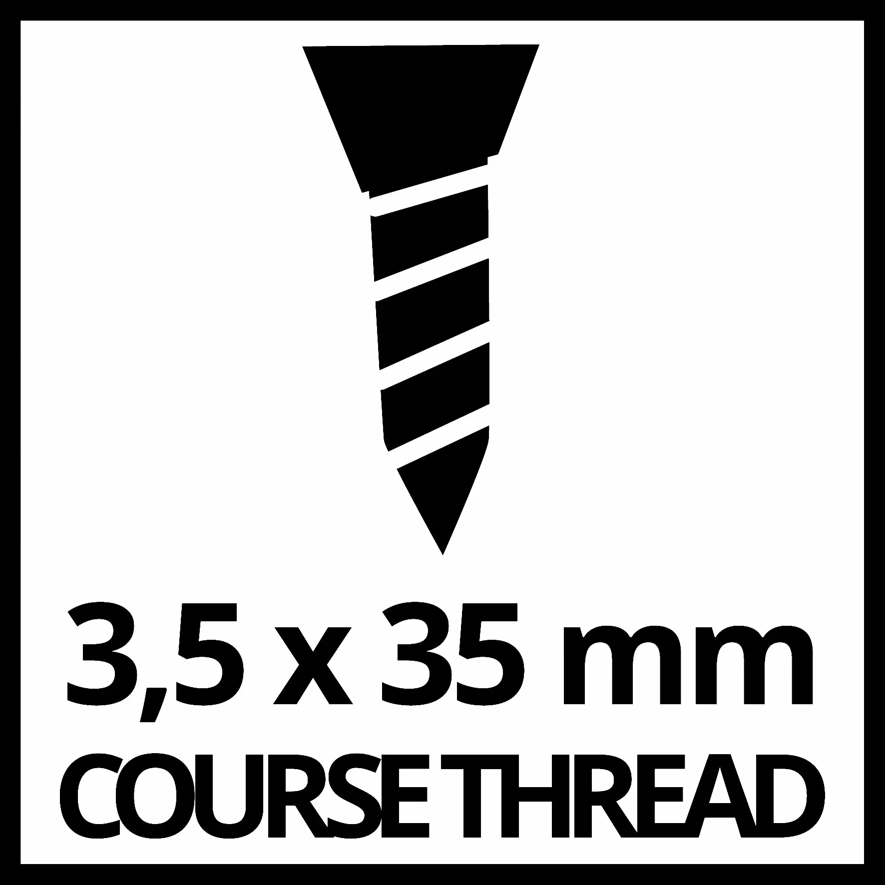 Einhell Schraubengurt für Trockenbauschrauber grob 3,5 x 35 mm Einhell Schraubengurt für Trockenbauschrauber grob 3,5 x 35 mm