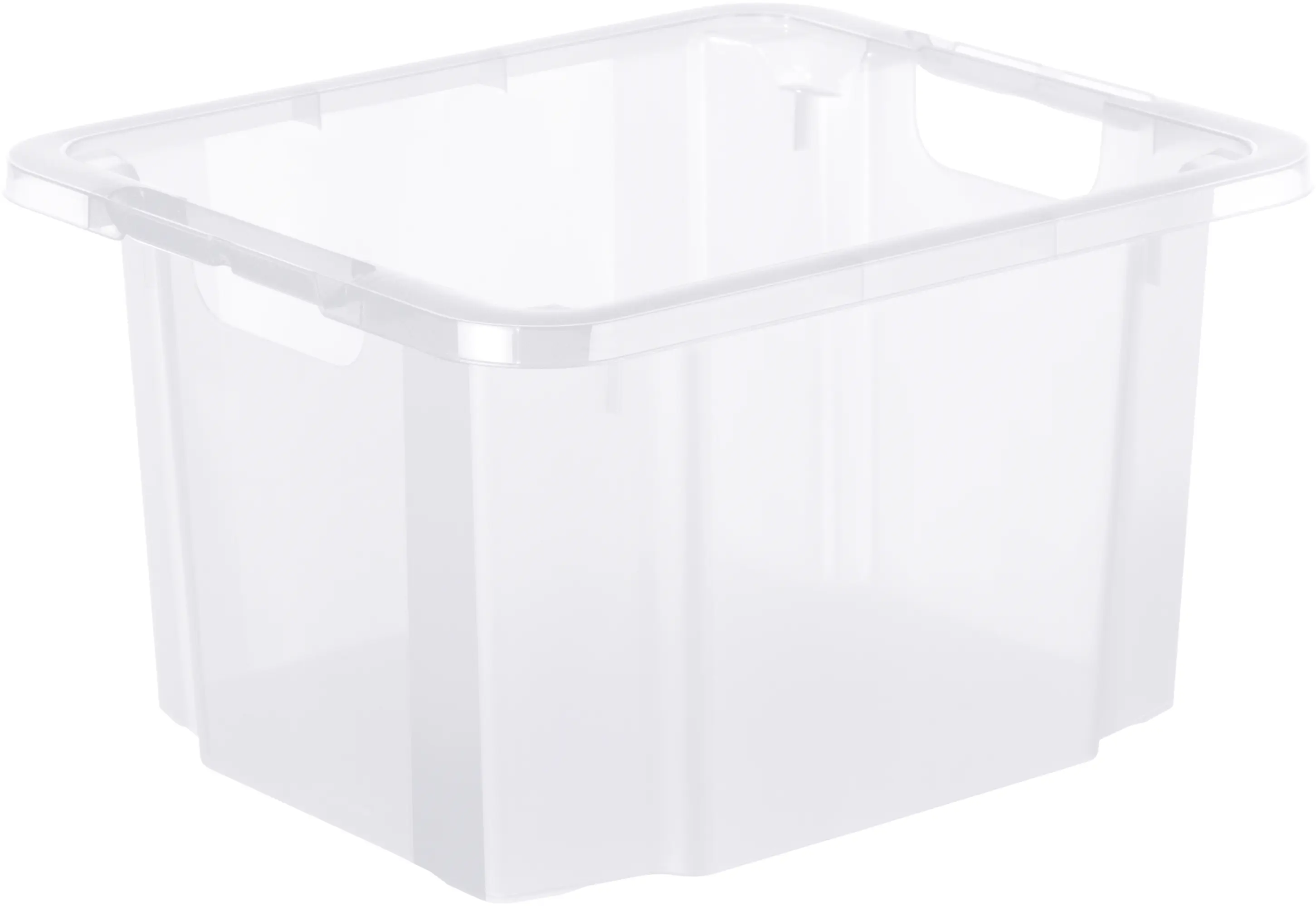 Rotho Drehstapelbox Reverso 26 L transparent
