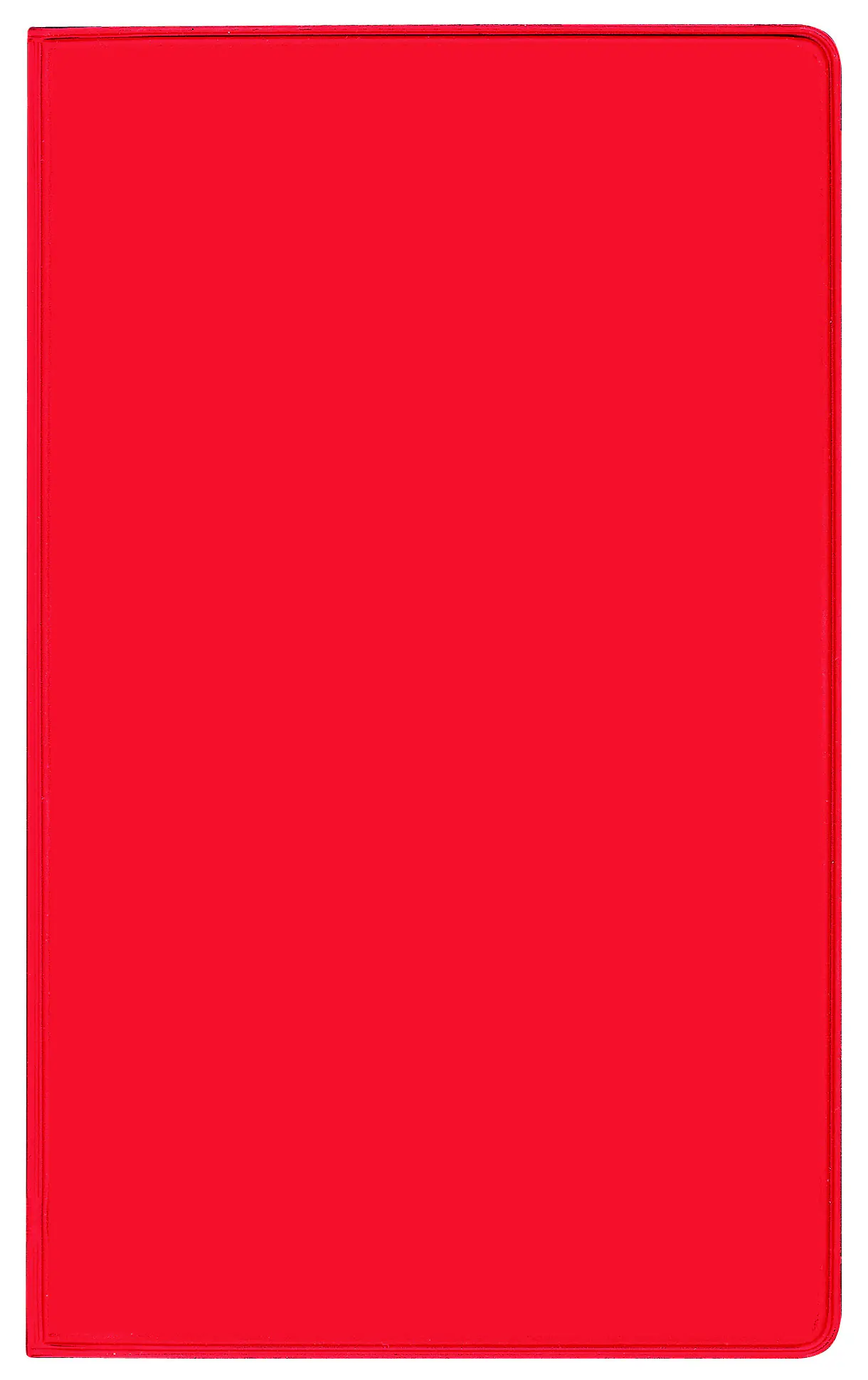 Korsch Taschenkalender Saturn Leporello 2027 rot