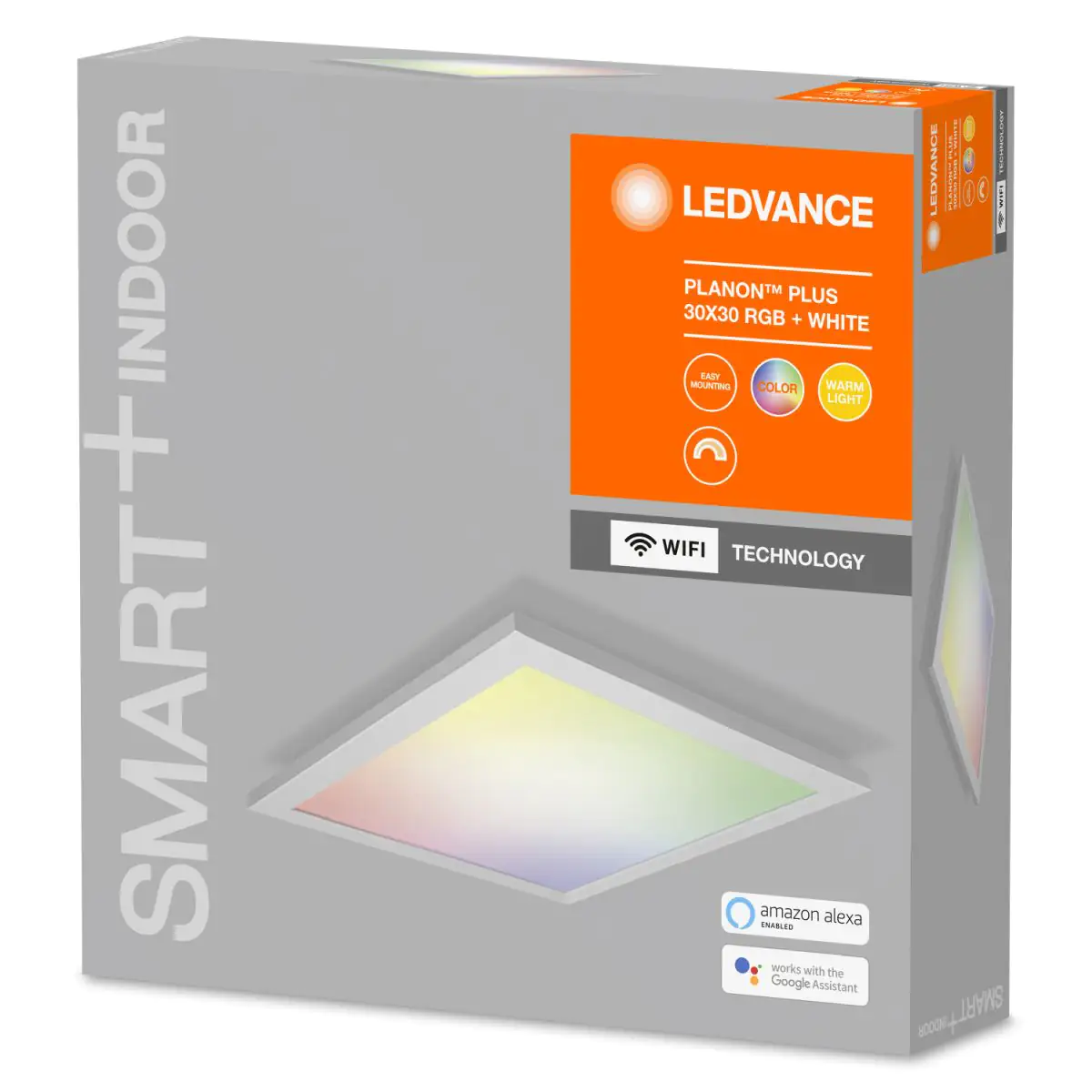 Ledvance LED Deckenleuchte SMART+ Planon Plus WiFi RGB dimmbar weiß 30 cm