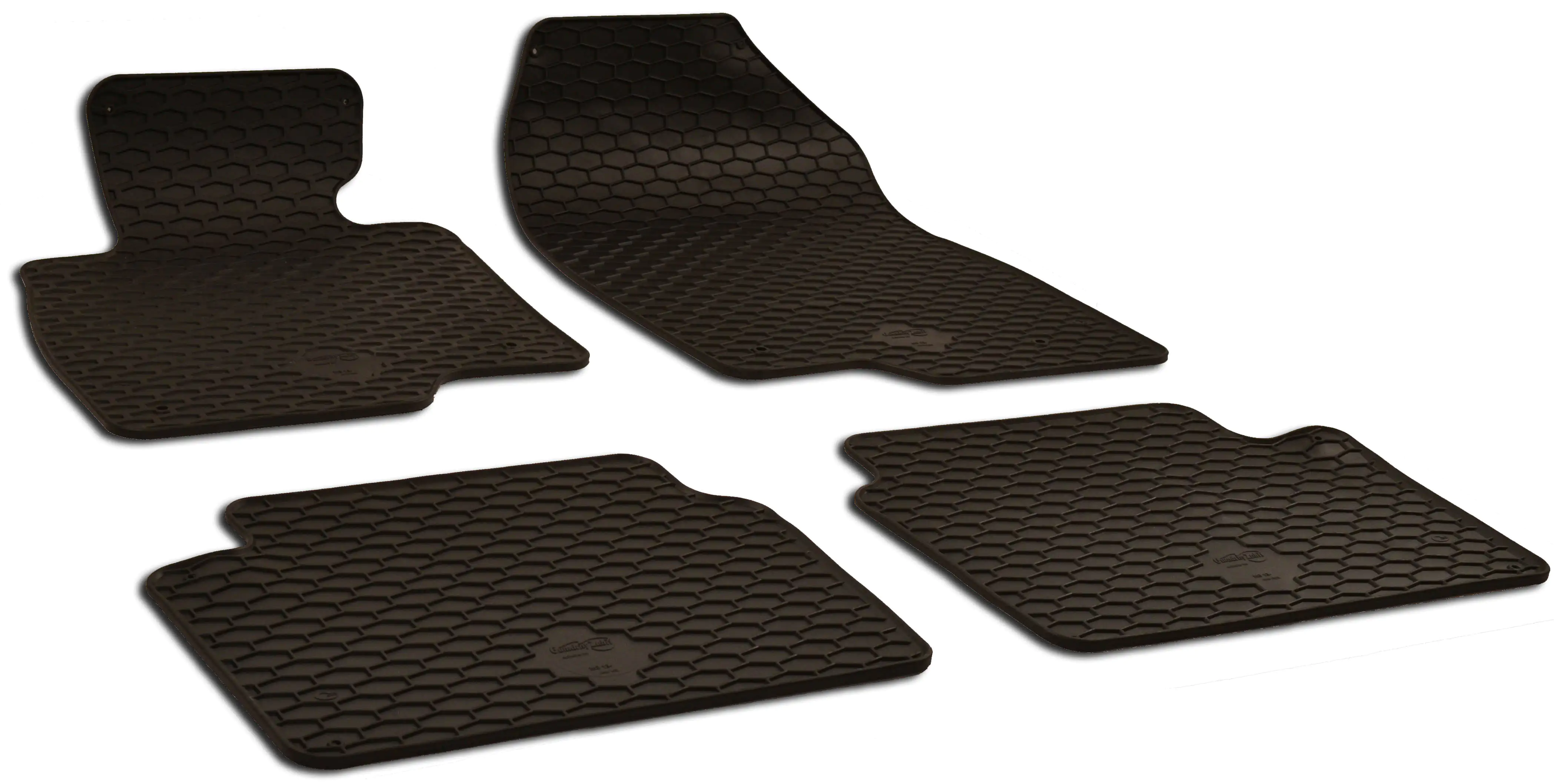 Walser Passform Fußmatten Gummi RubberLine für Mazda 3 (BM/BN) 07/2013-Heute 4-teilig