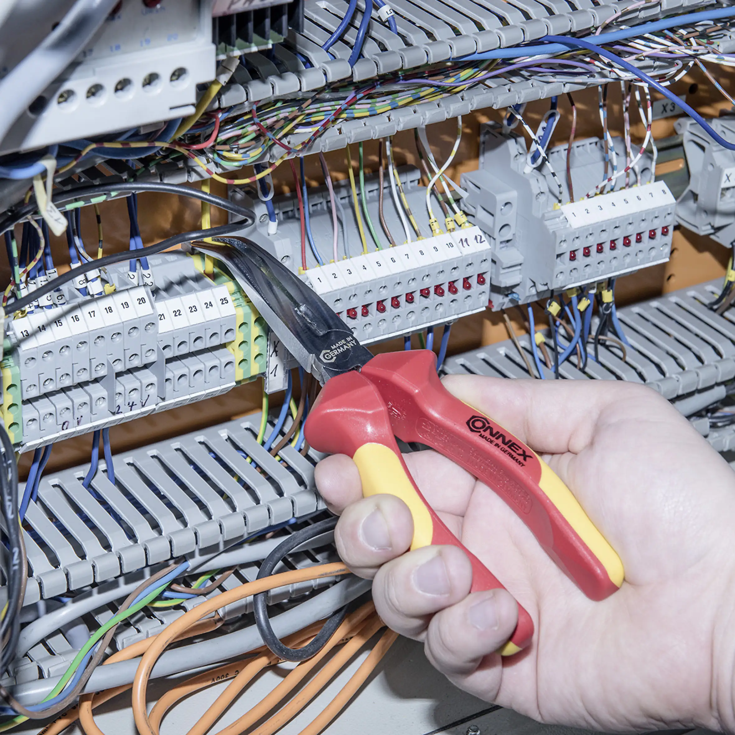 Connex Radio-Telefonzange 200 mm gebogen