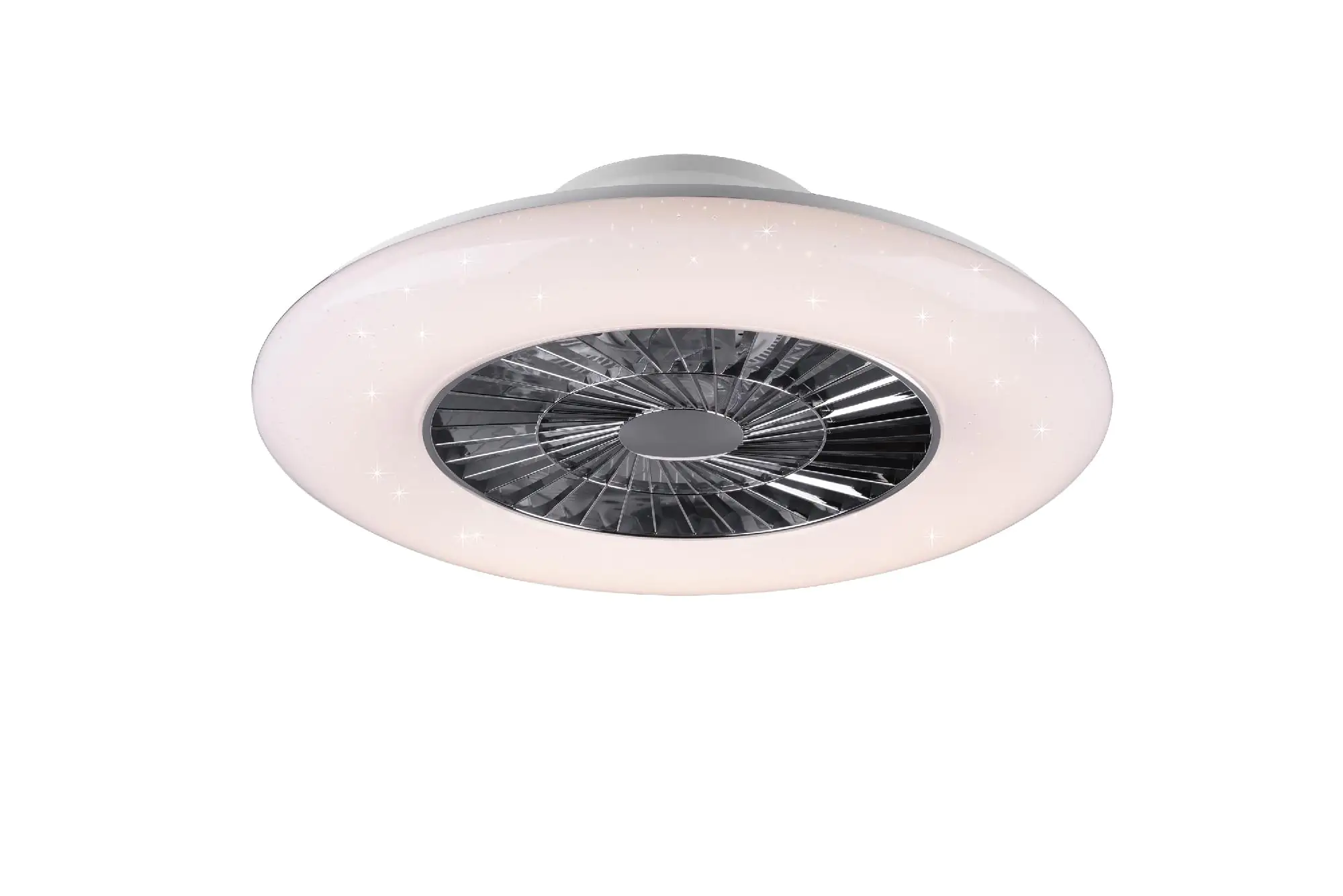 Reality Leuchten LED-Deckenleuchte VISBY mit Ventilator Sternenhimmel Reality Leuchten LED-Deckenleuchte VISBY mit Ventilator Sternenhimmel
