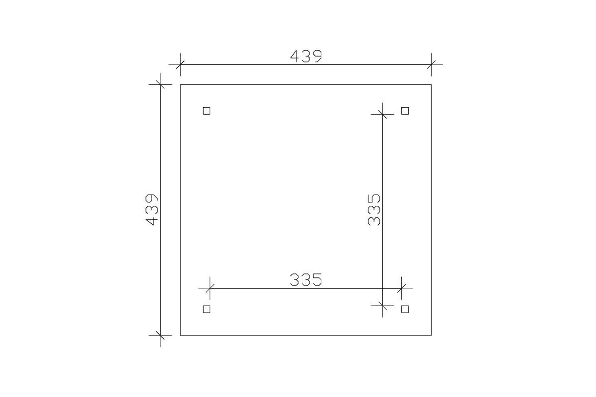 SKAN HOLZ Pavillon Cannes 2 Leimholz, natur