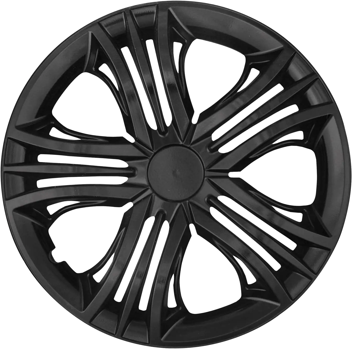Cartrend Radzierblende Fun 38 cm (15 Zoll) schwarz 1 stück