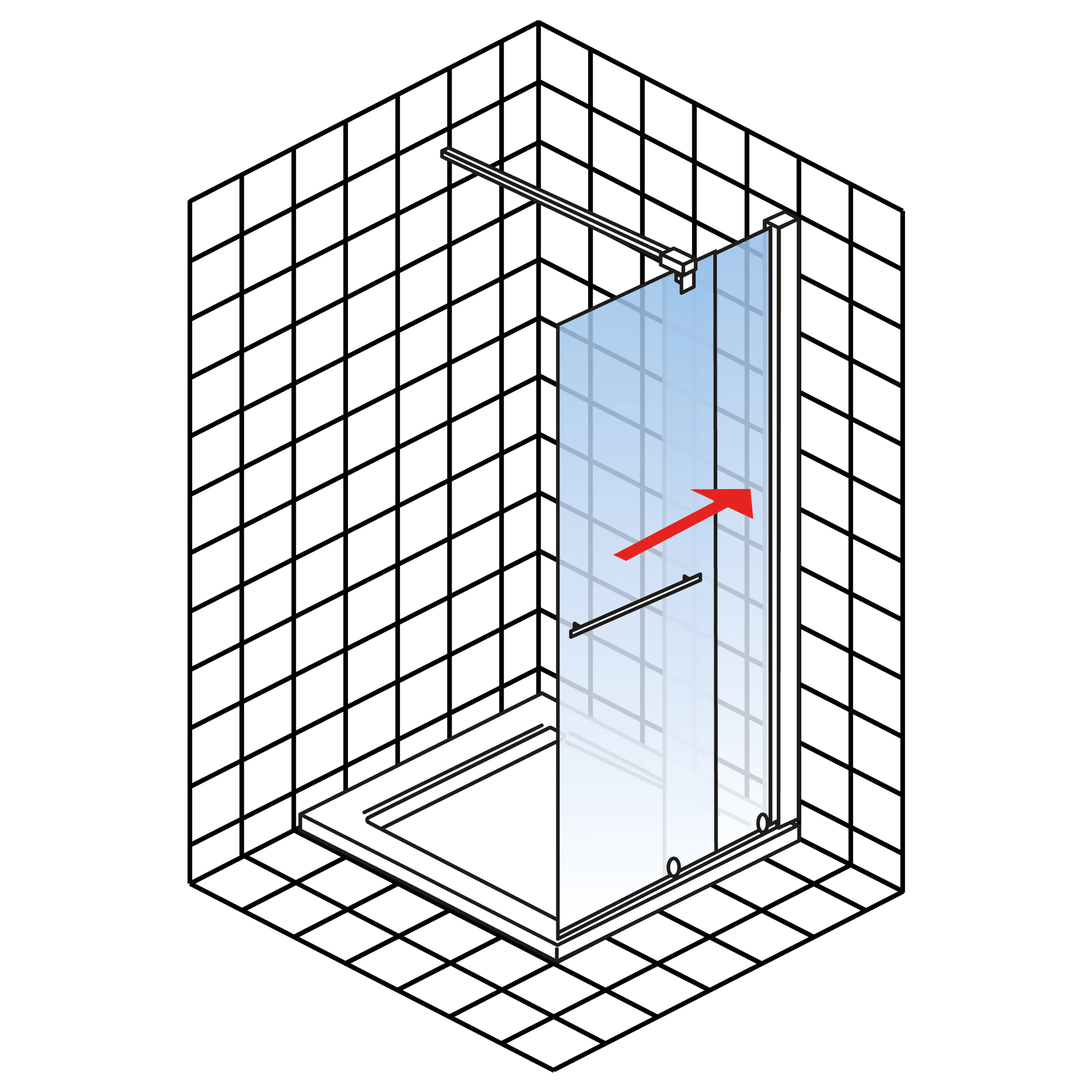 4060991060816_5 Schulte Walk In Schiebetür 120 x 200 cm Toura