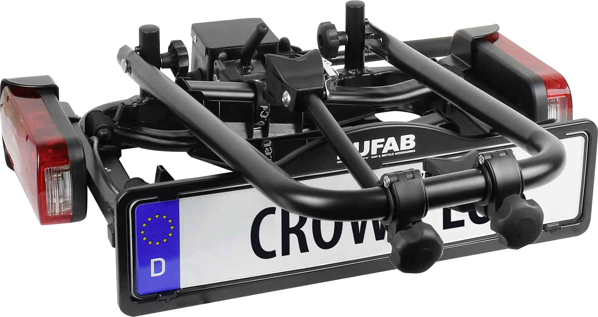 EUFAB Fahrradheckträger CROW PLUS für 2 Fahrräder teilweise vormontiert EUFAB Fahrradheckträger CROW PLUS für 2 Fahrräder teilweise vormontiert