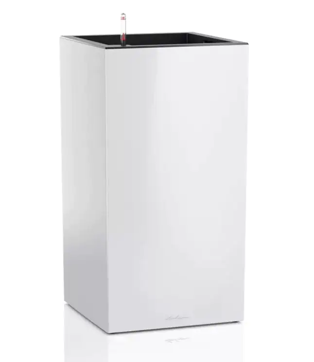 Lechuza Pflanzgefäß Canto Premium 40 high weiß hochglanz