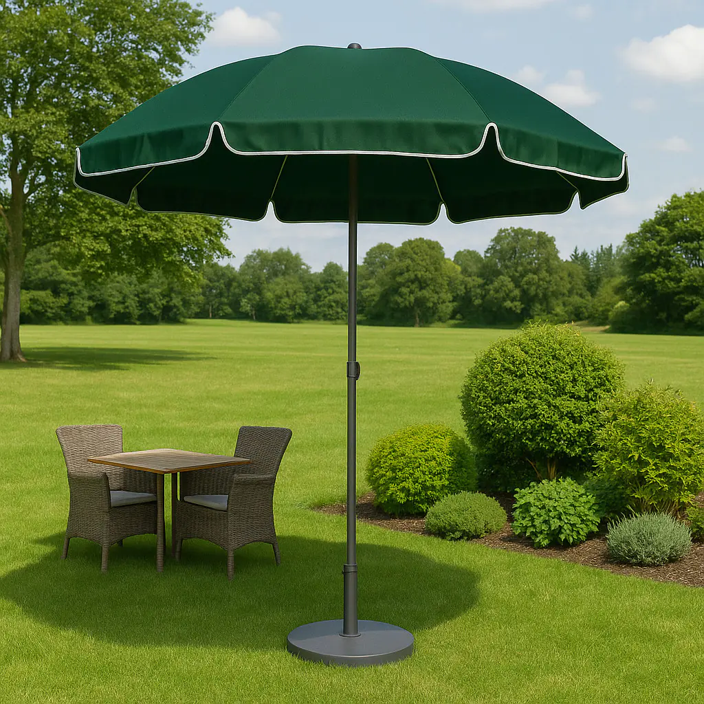 TrendLine Sonnenschirm grün, Ø 180 cm