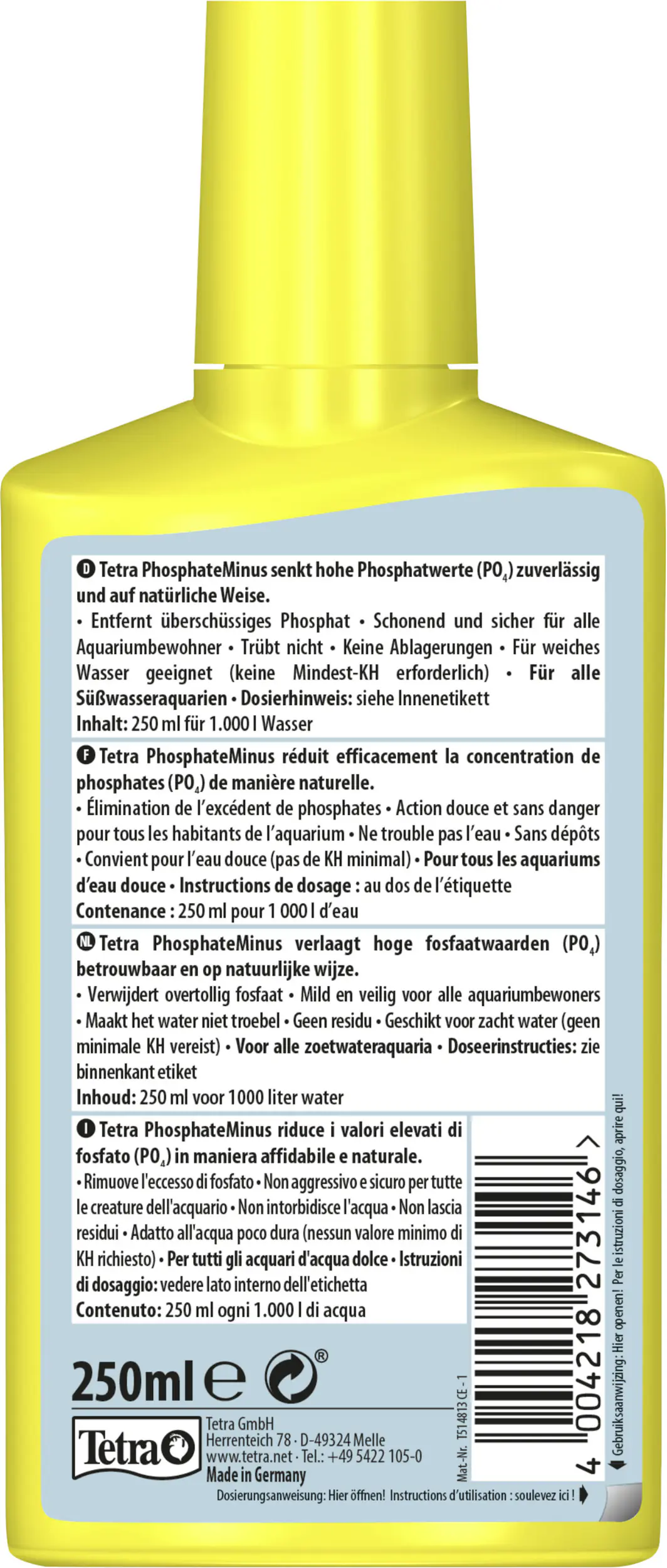 Tetra PhosphateMinus 250 ml