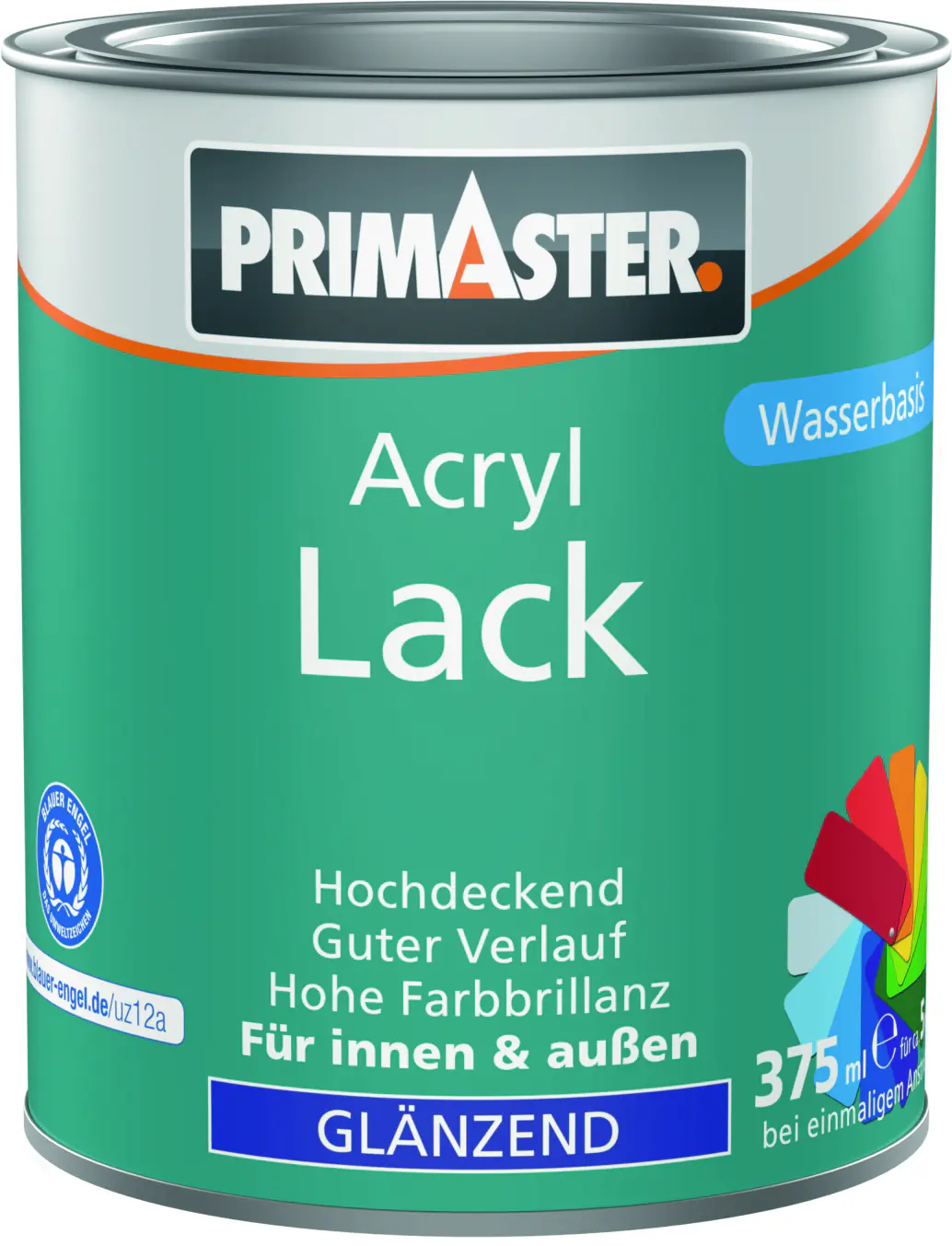 Primaster Acryl Lack silbergrau glänzend 375 ml Primaster Acryl Lack silbergrau glänzend 375 ml