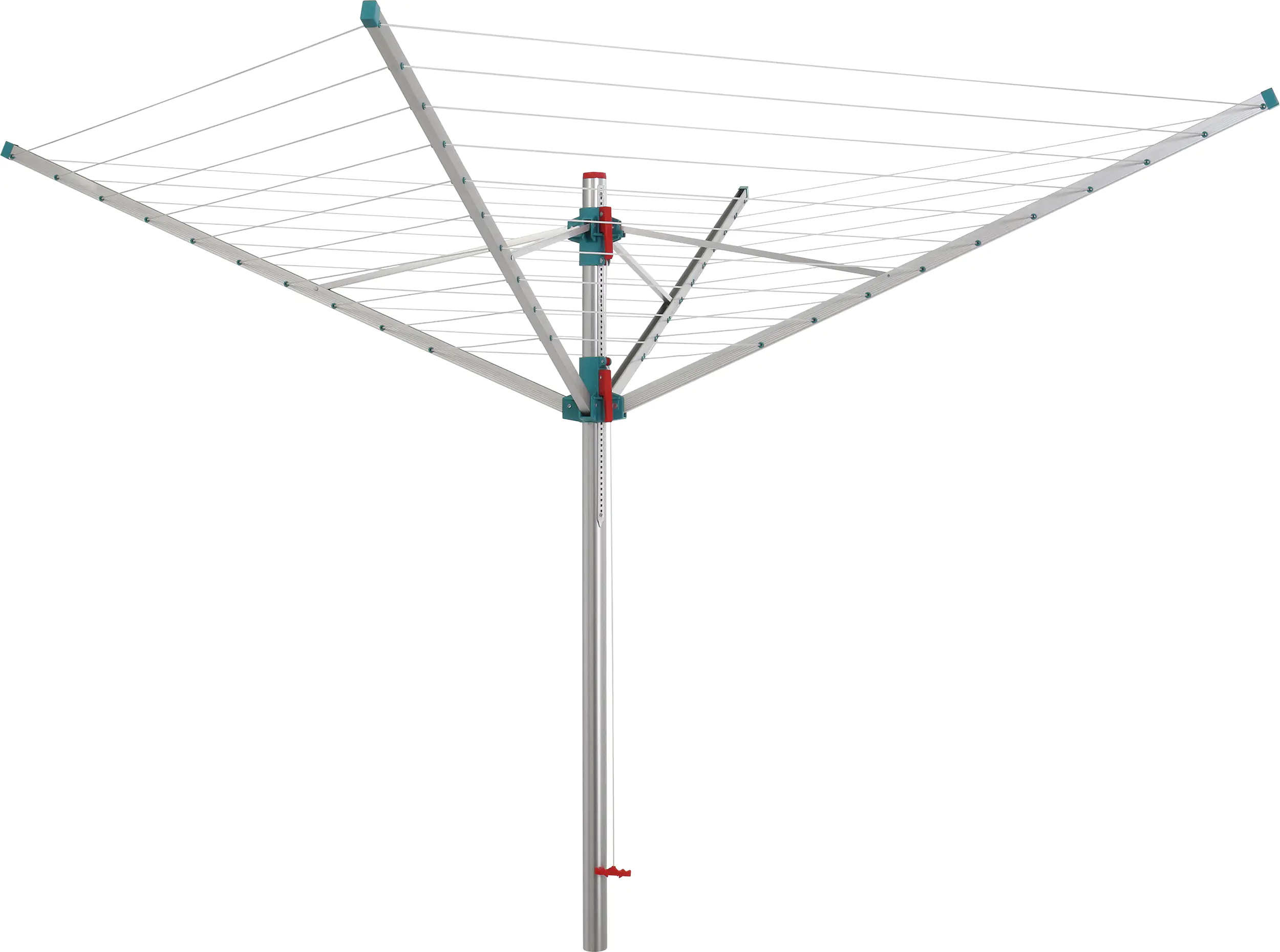 4007248840609 Blome Wäschespinne Primera inklusive Bodenhülse und Schutzhülle