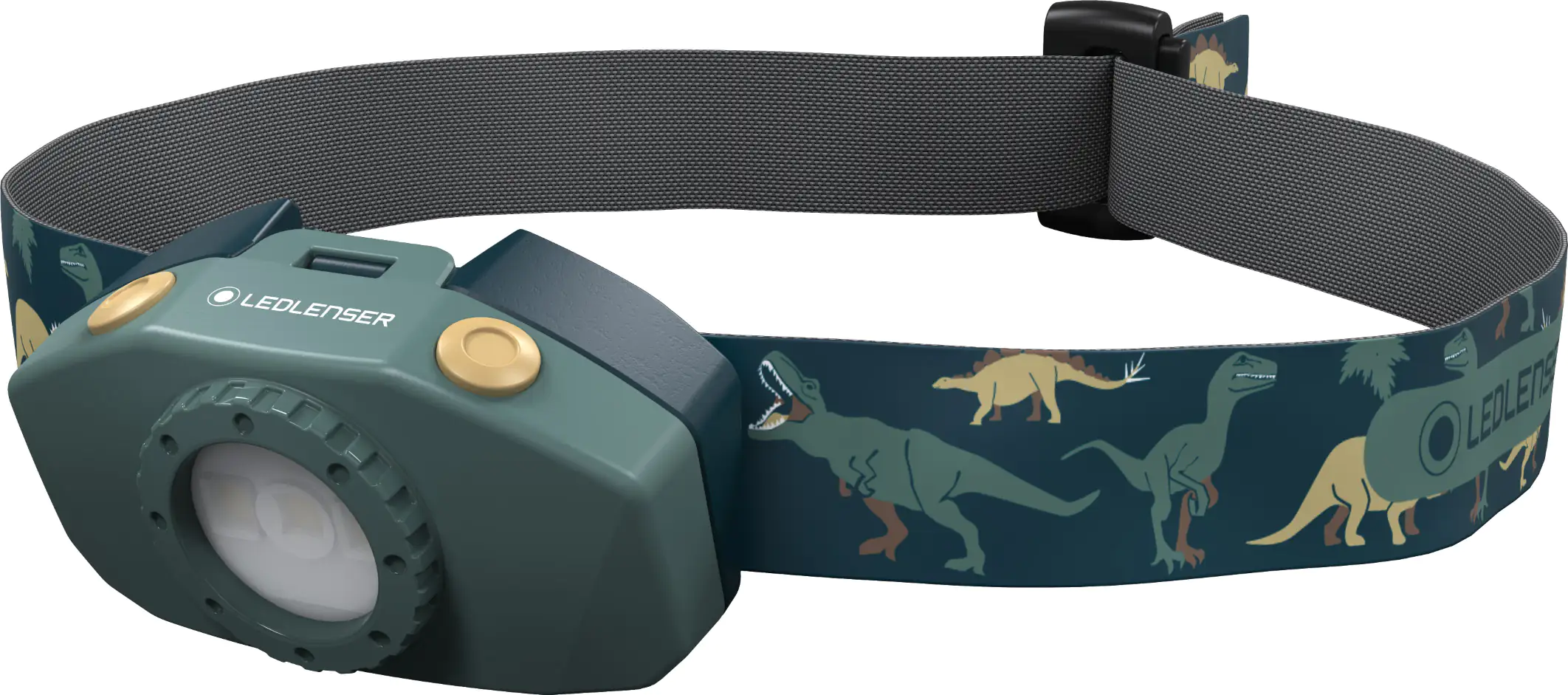 Ledlenser LED Stirnlampe KID LED2, Dino clever, sicher, bunt, 40 lm