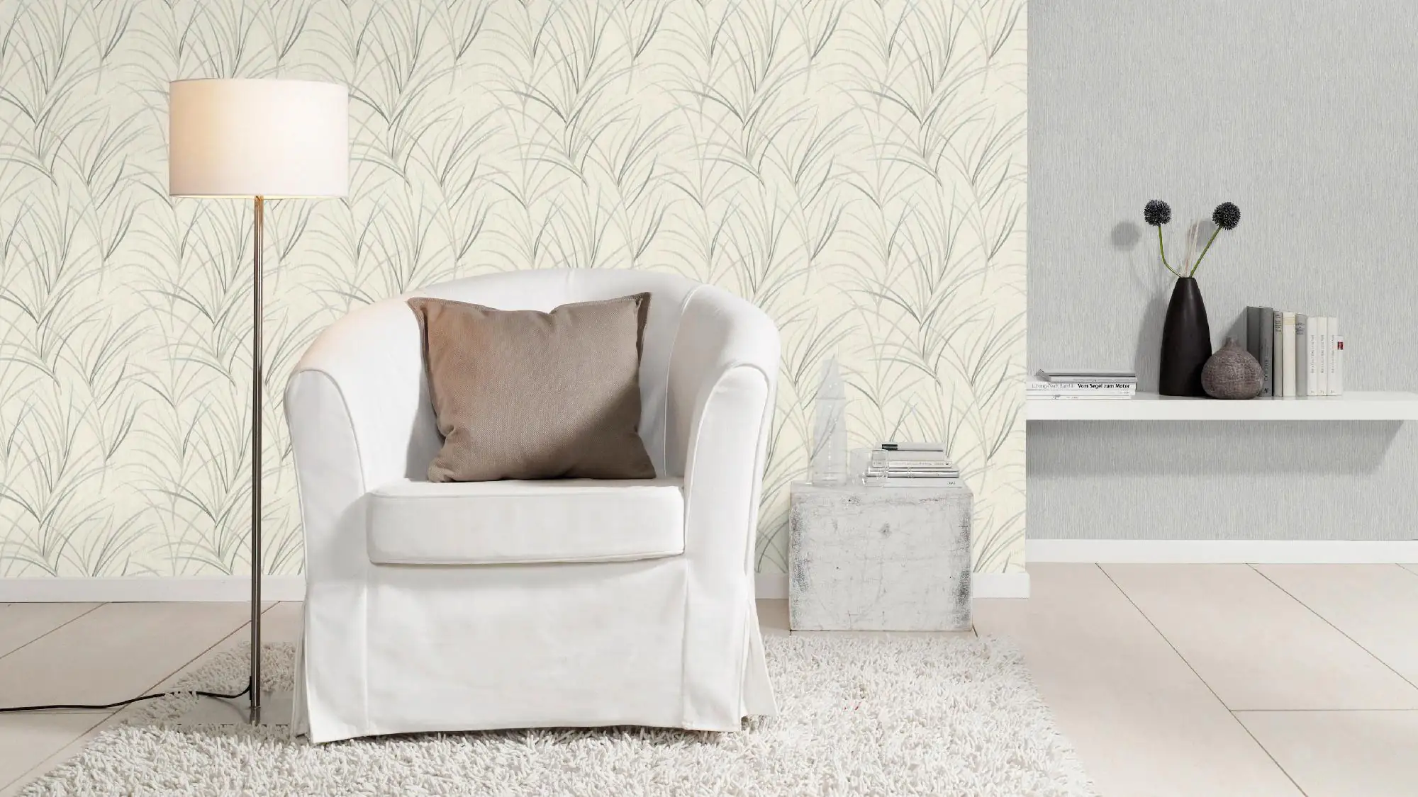 Rasch Vliestapete 540659 Rock`n Roll gräser 10,05 x 0,53 m