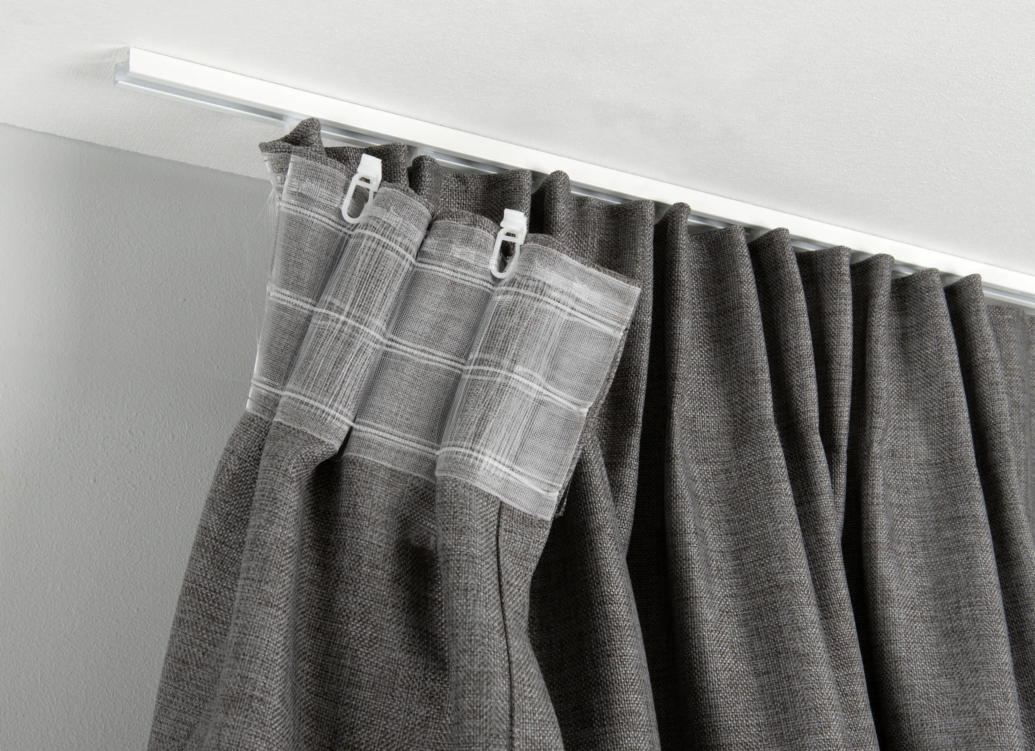 Gardinia Multifunktionales Gardinenband Transparent 10 m