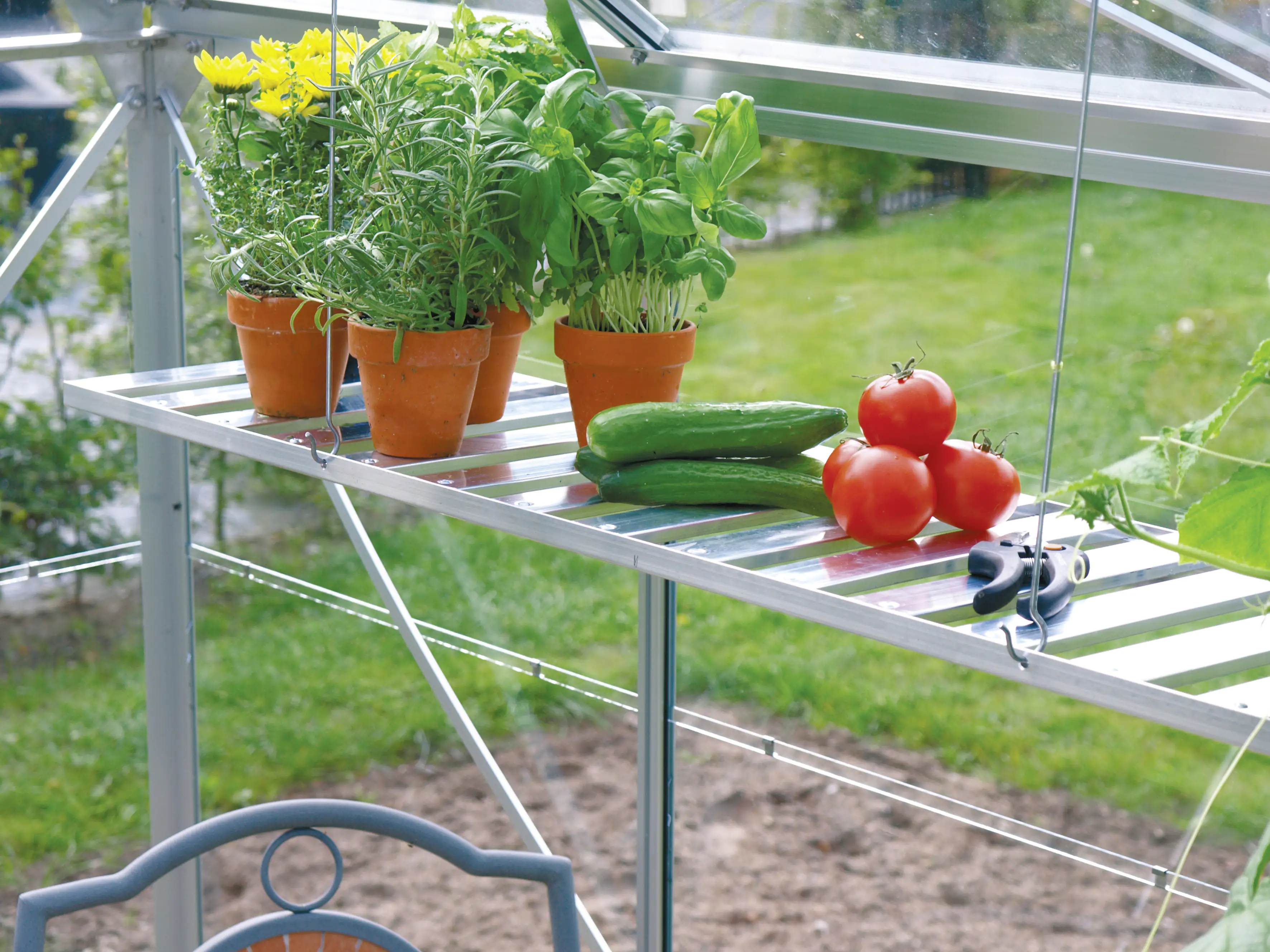 Vitavia Aluregal 120 x 31 cm aluminium