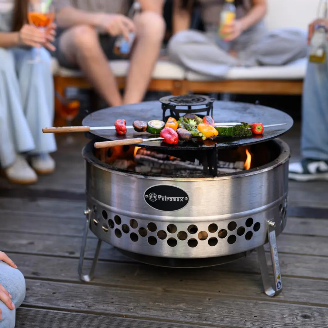 Petromax Grillplatte Tyropit und Pyron Stahl