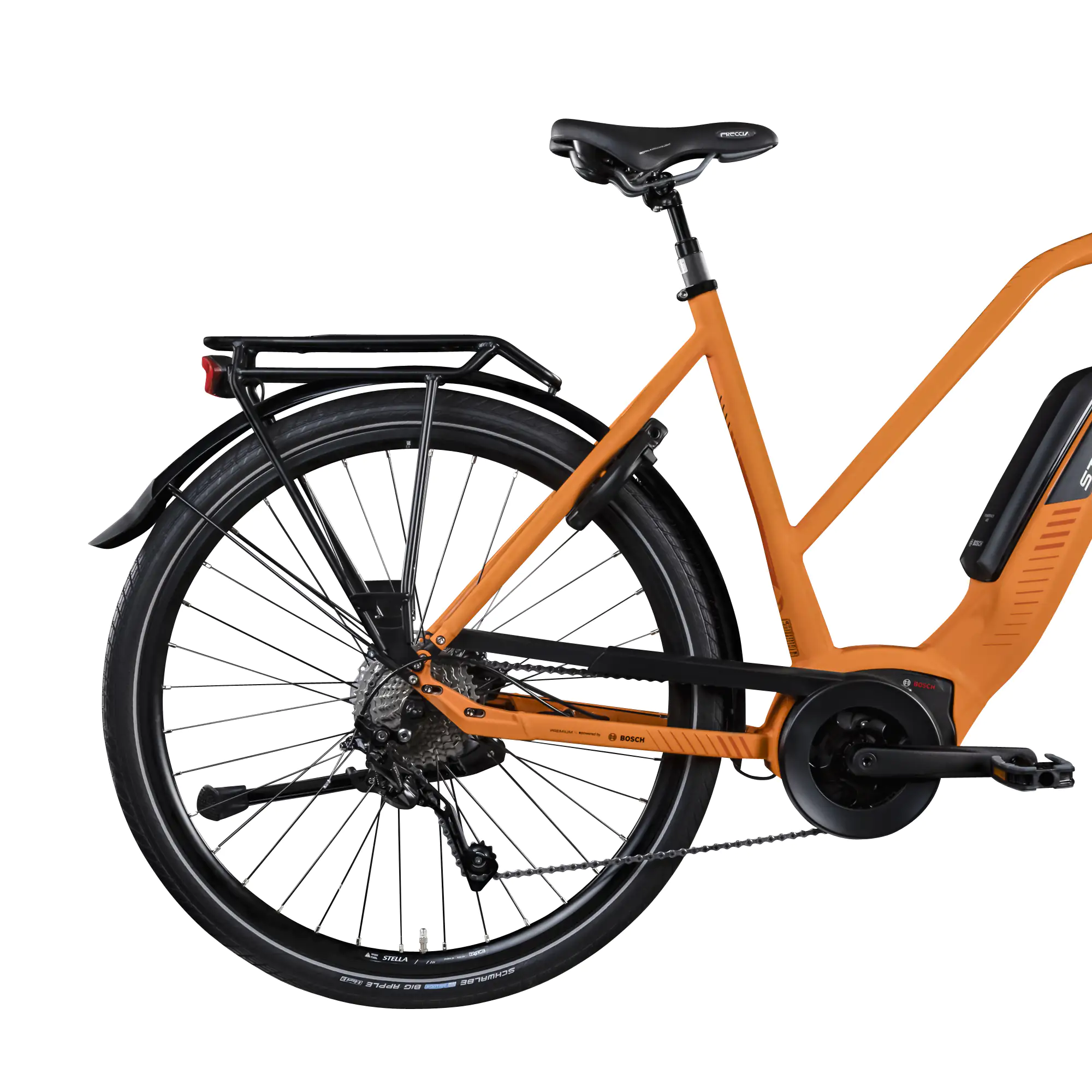Stella E-Bike Trekking Morena Premium 28 Zoll 10-Gang 500 Wh orange