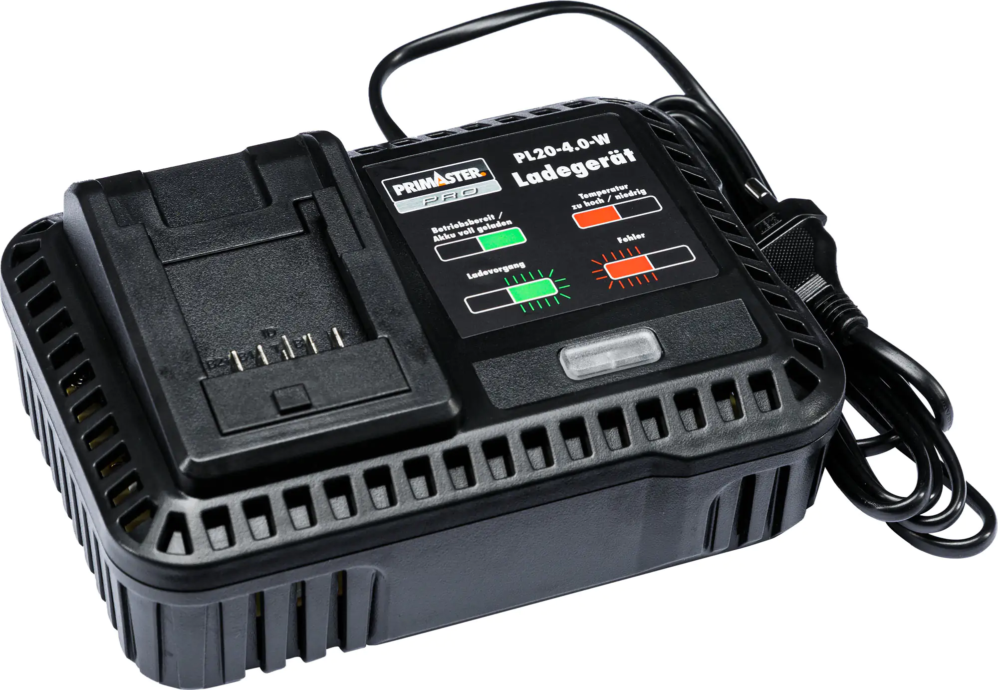 4004646231503_05 Primaster Pro Akku-Schlagbohrschrauber PAS20-S 20 V mit 2x Akku & Ladegerät