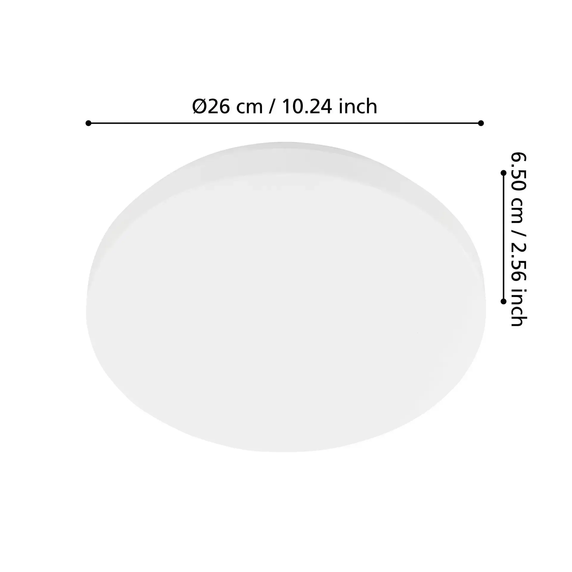 Eglo LED Deckenleuchte Approdo weiß Ø 26 cm warmweiß Eglo LED Deckenleuchte Approdo weiß Ø 26 cm warmweiß