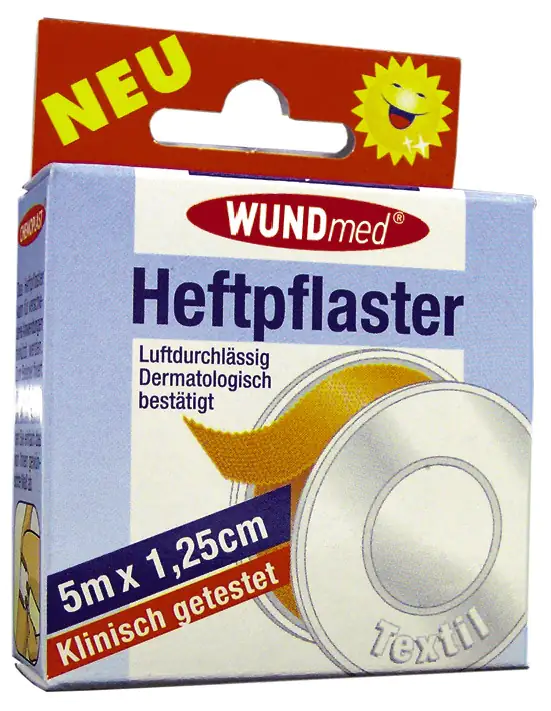 Wundmed Heftpflaster 1,25 cm x 5 m