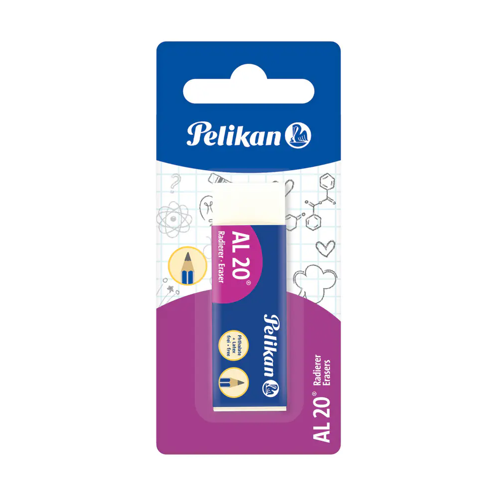 Pelikan Radierer AL20/B Blister