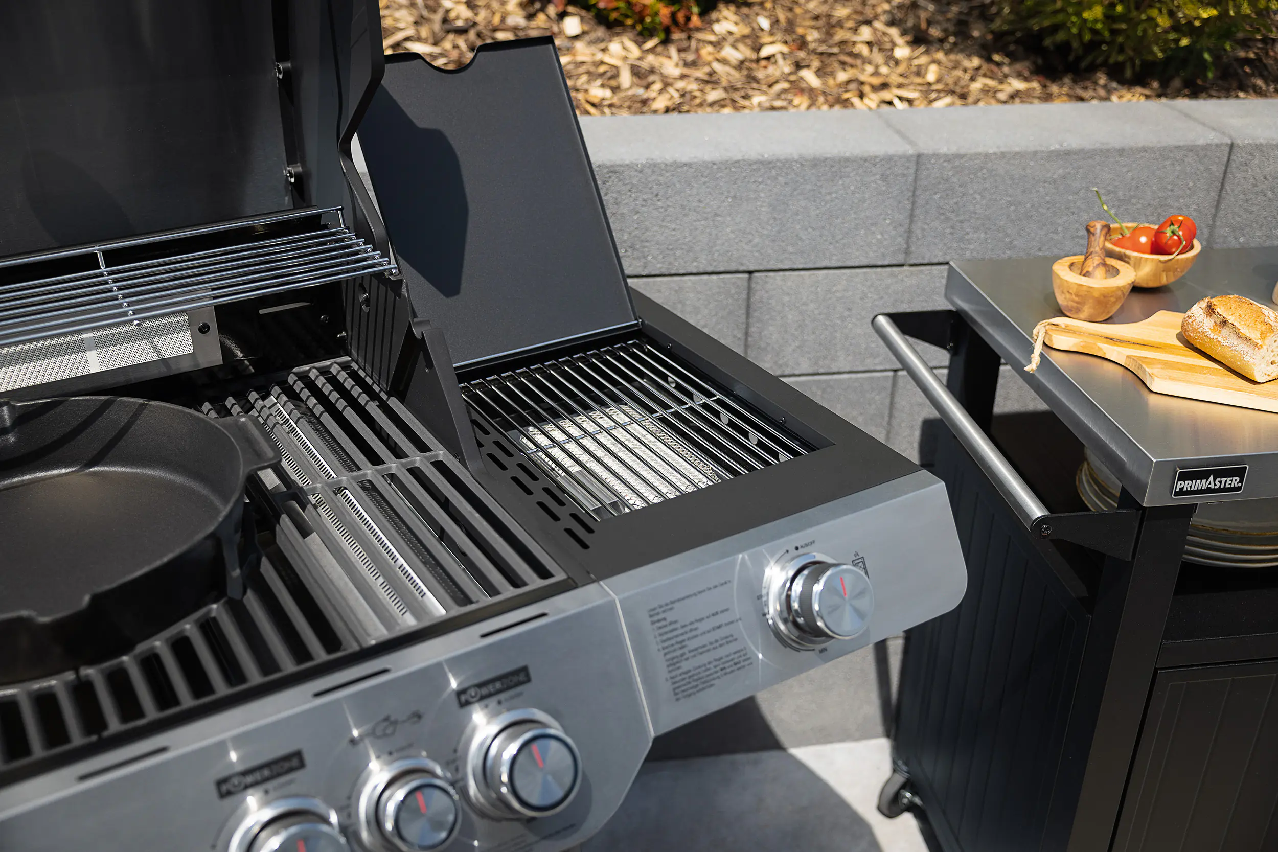 Primaster Gasgrill Cody Powerzone & Infrarotbrenner Grillfläche: 70 x 48 cm 