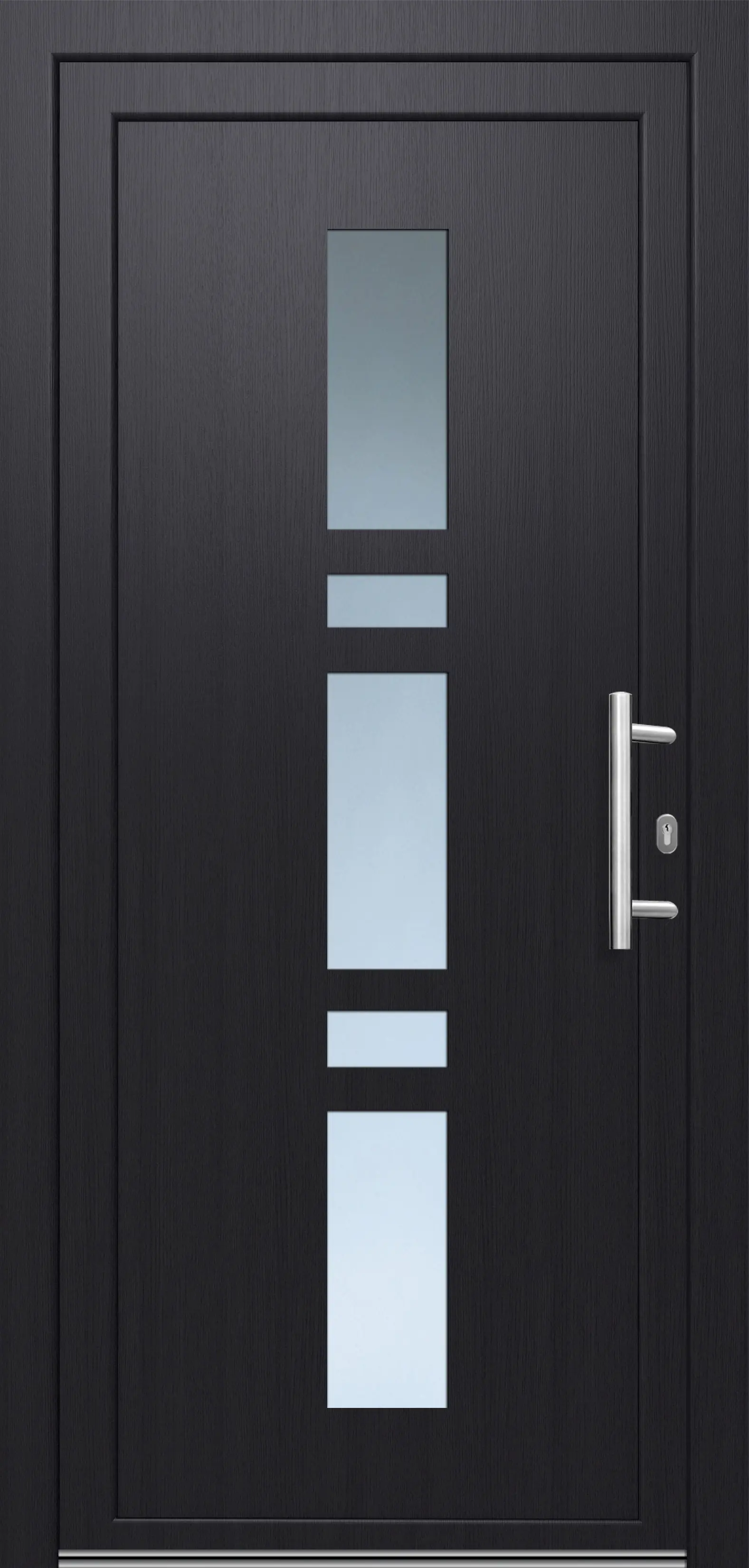 Panto Haustür Modell SMK 017 DIN rechts anthrazit 110 x 210 cm