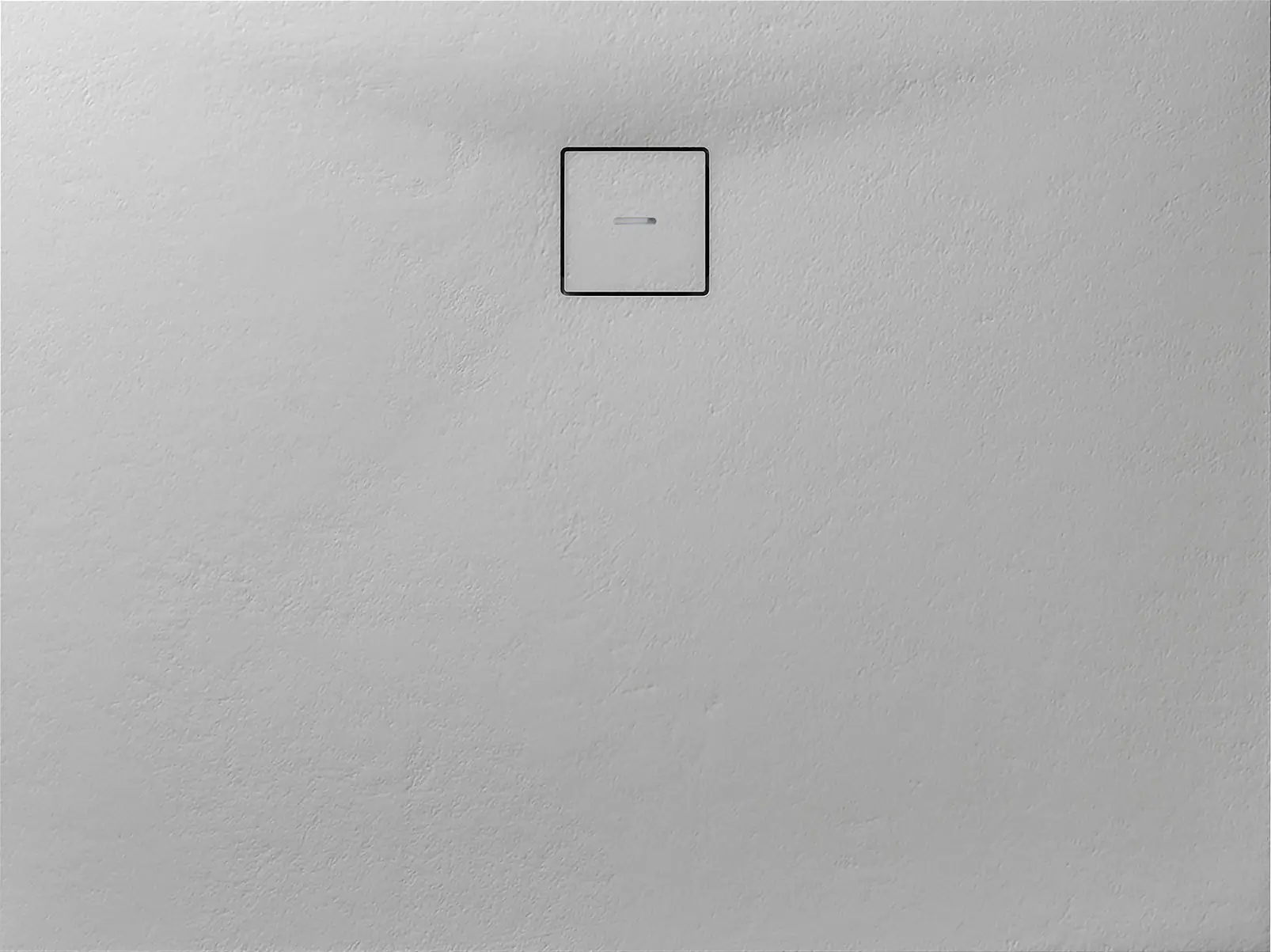 Breuer Duschwanne Modern Line Steingrau Rechteck, 90x140 cm, Höhe: 3,5 cm