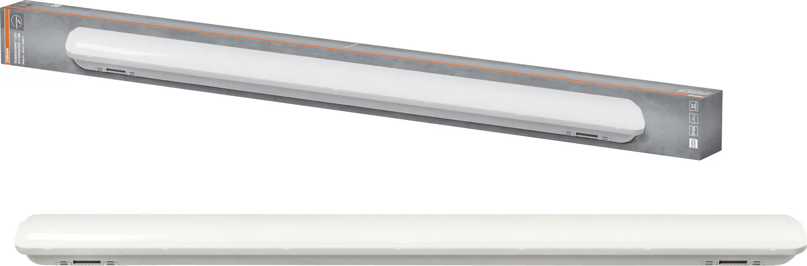 Osram LED Feuchtraumleuchte Submarine Integrated 118 cm grau 36 W