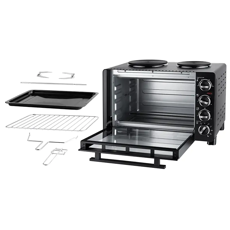Unold Kleinküche Minibackofen All In One 30 L Backraum, 2 Kochplatten Unold Kleinküche Minibackofen All In One 30 L Backraum, 2 Kochplatten