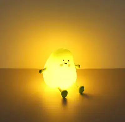 Globo Akku Tischleuchte Mangi 2W warmweiß gelb Kunststoff