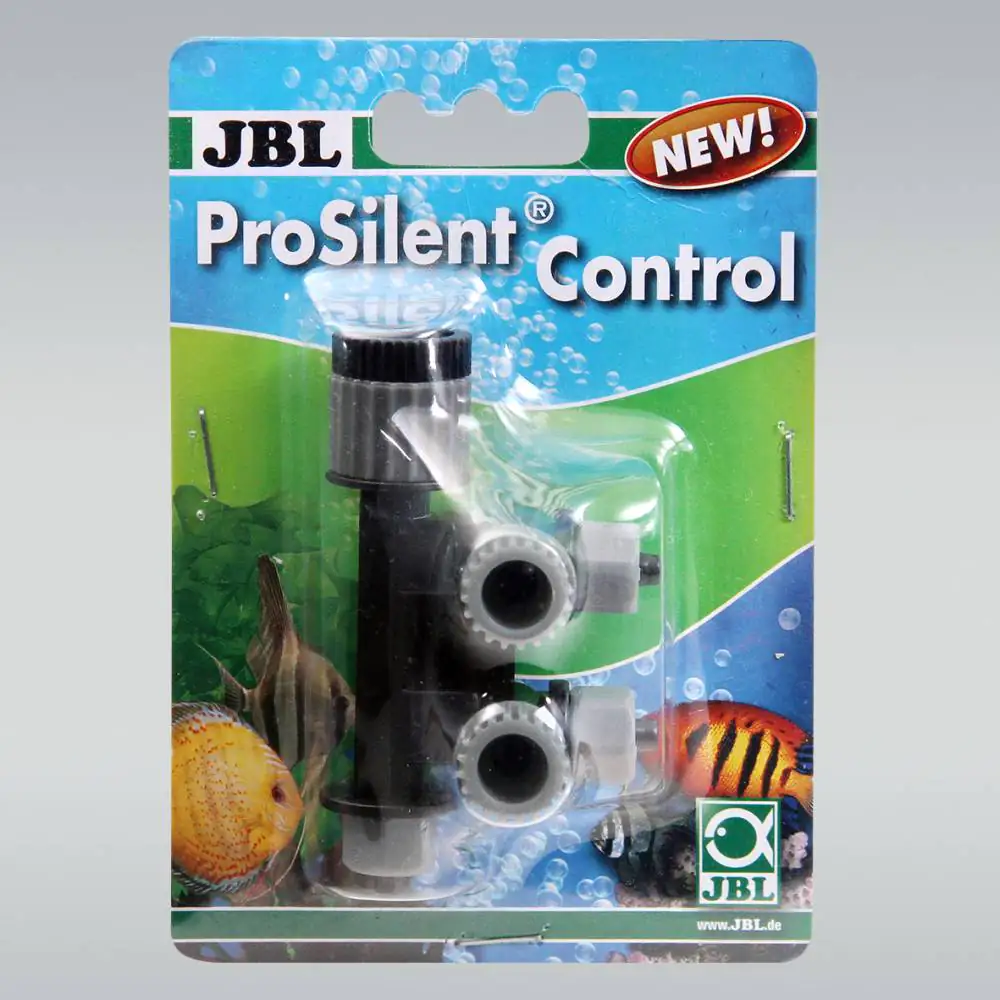 JBL ProSilent Control Regulierbarer Präzisions-Luft-Absperrhahn