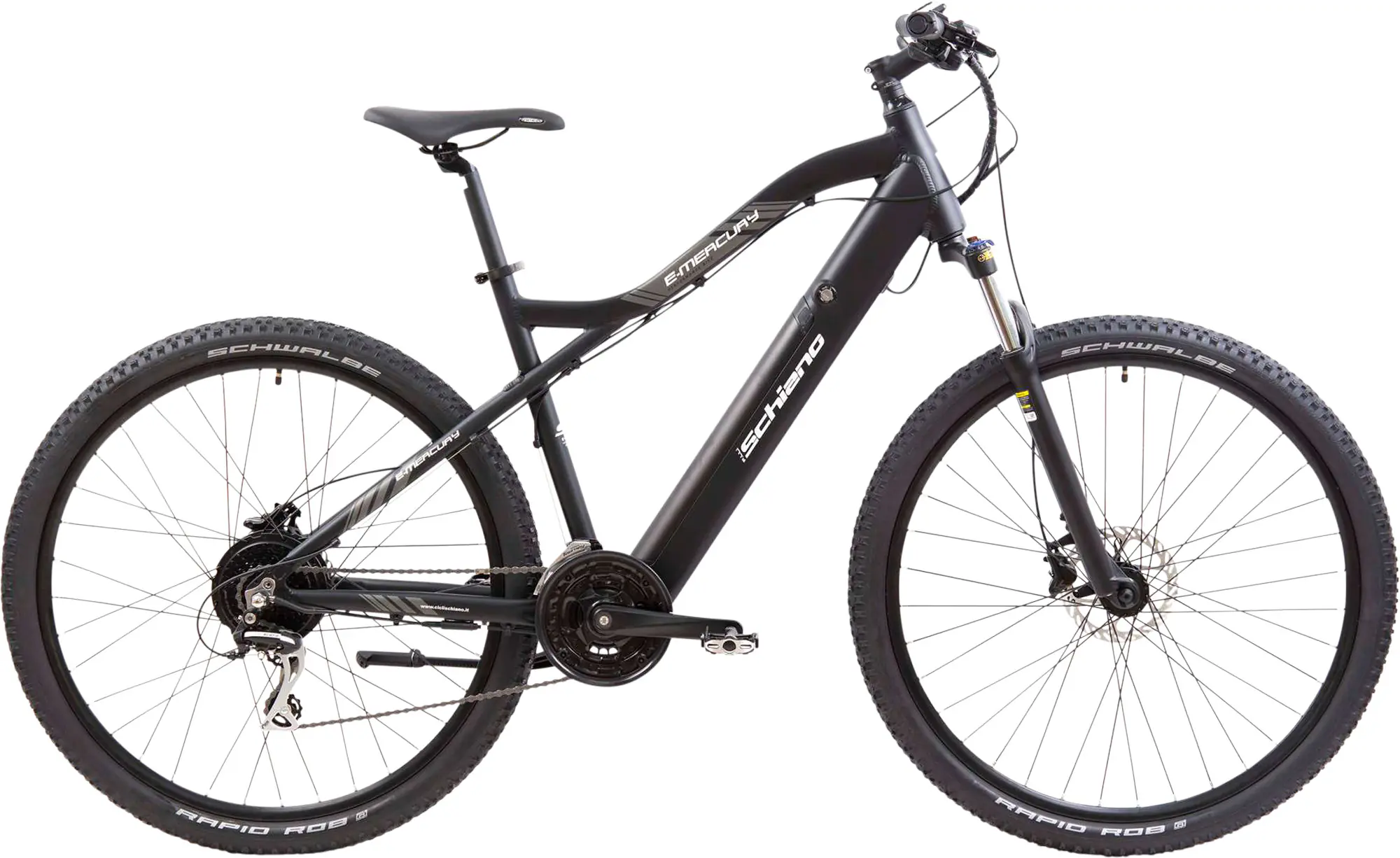 Schiano E-Bike MTB Mercury 29 Zoll 24-Gang 418 Wh schwarz