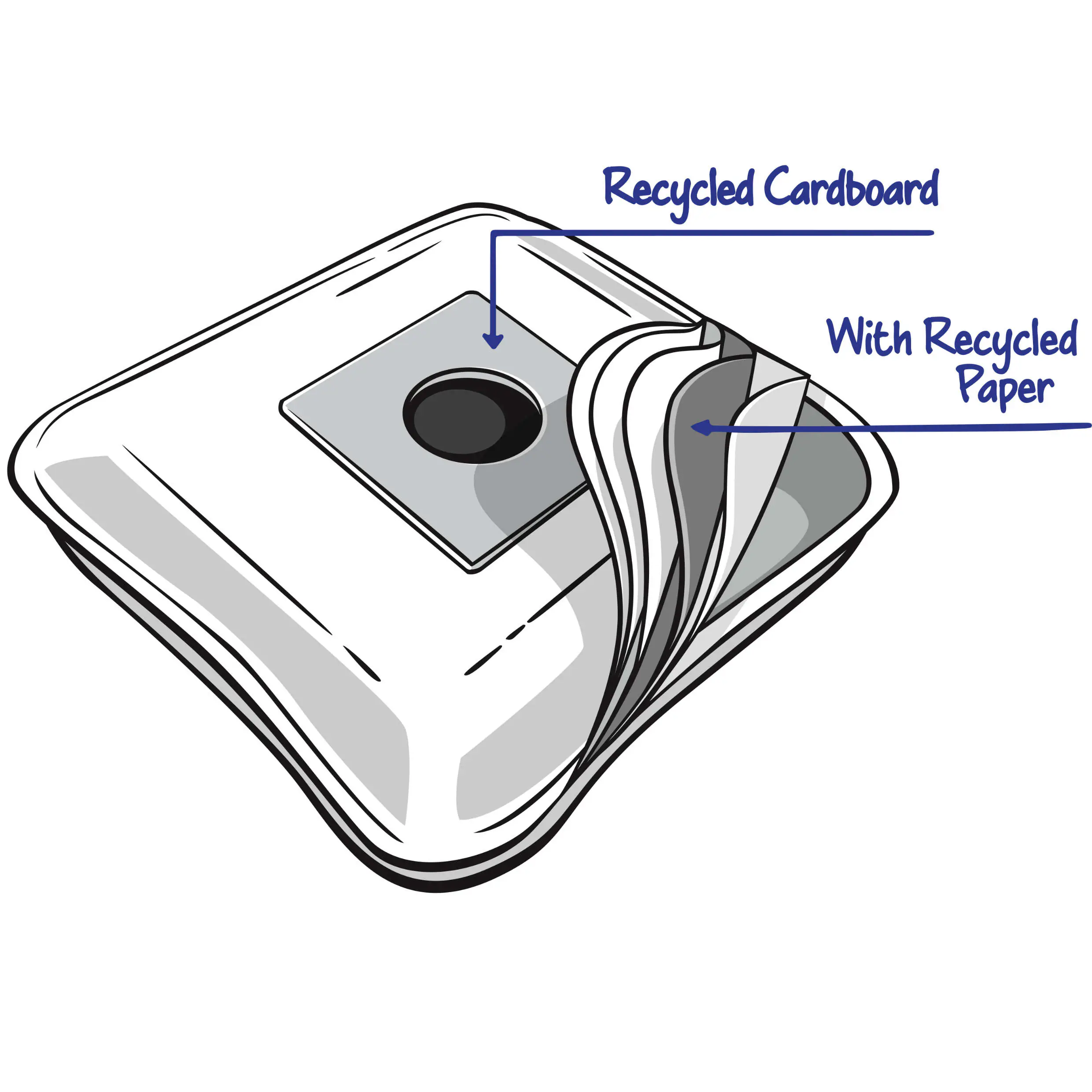 Swirl ROB 5 EcoPor Staubsaugerbeutel 4 Staubbeutel