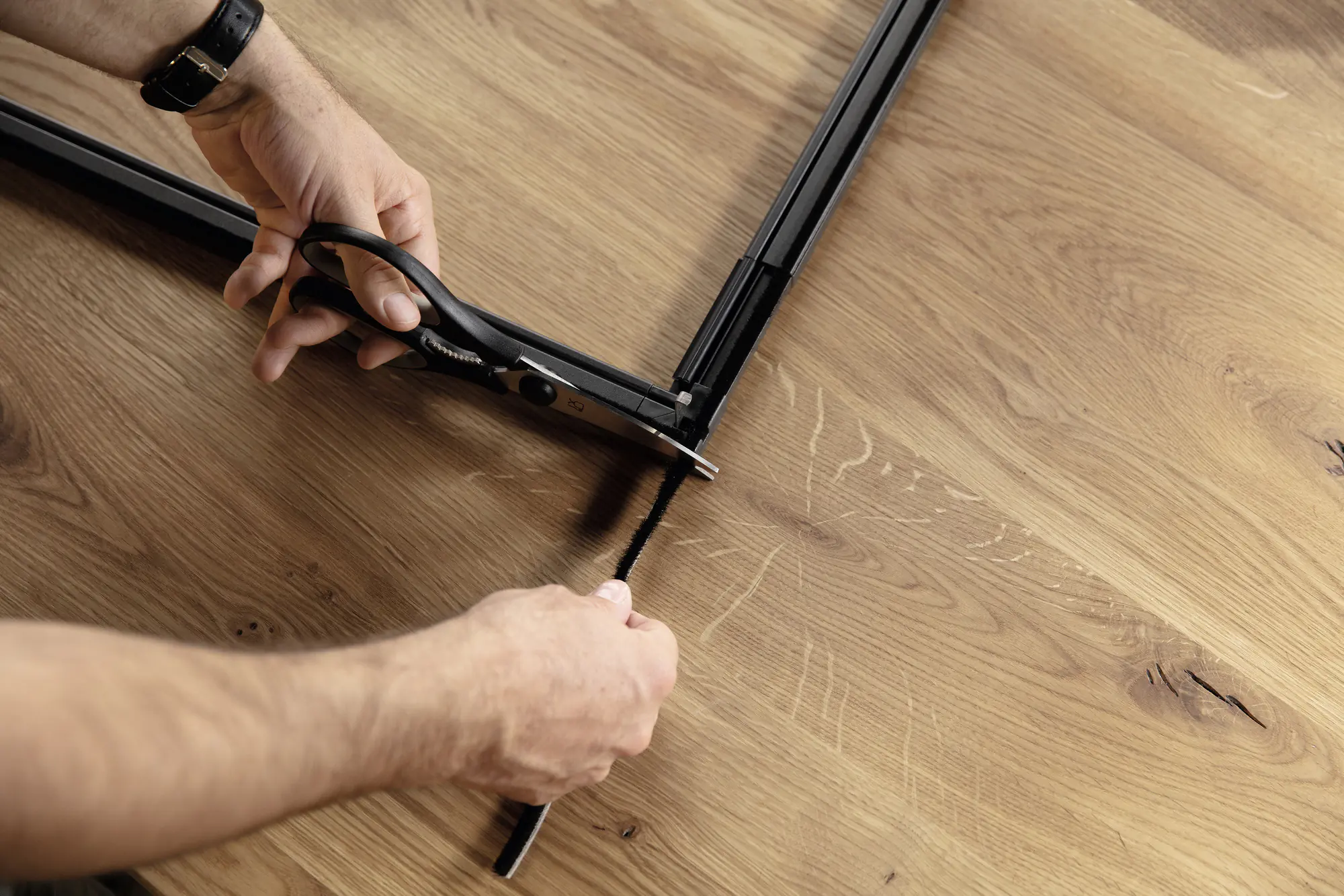 tesa Fliegenschutz-Fenster FALT 80 x 80 - 140 x 140 cm weiß/weiß
