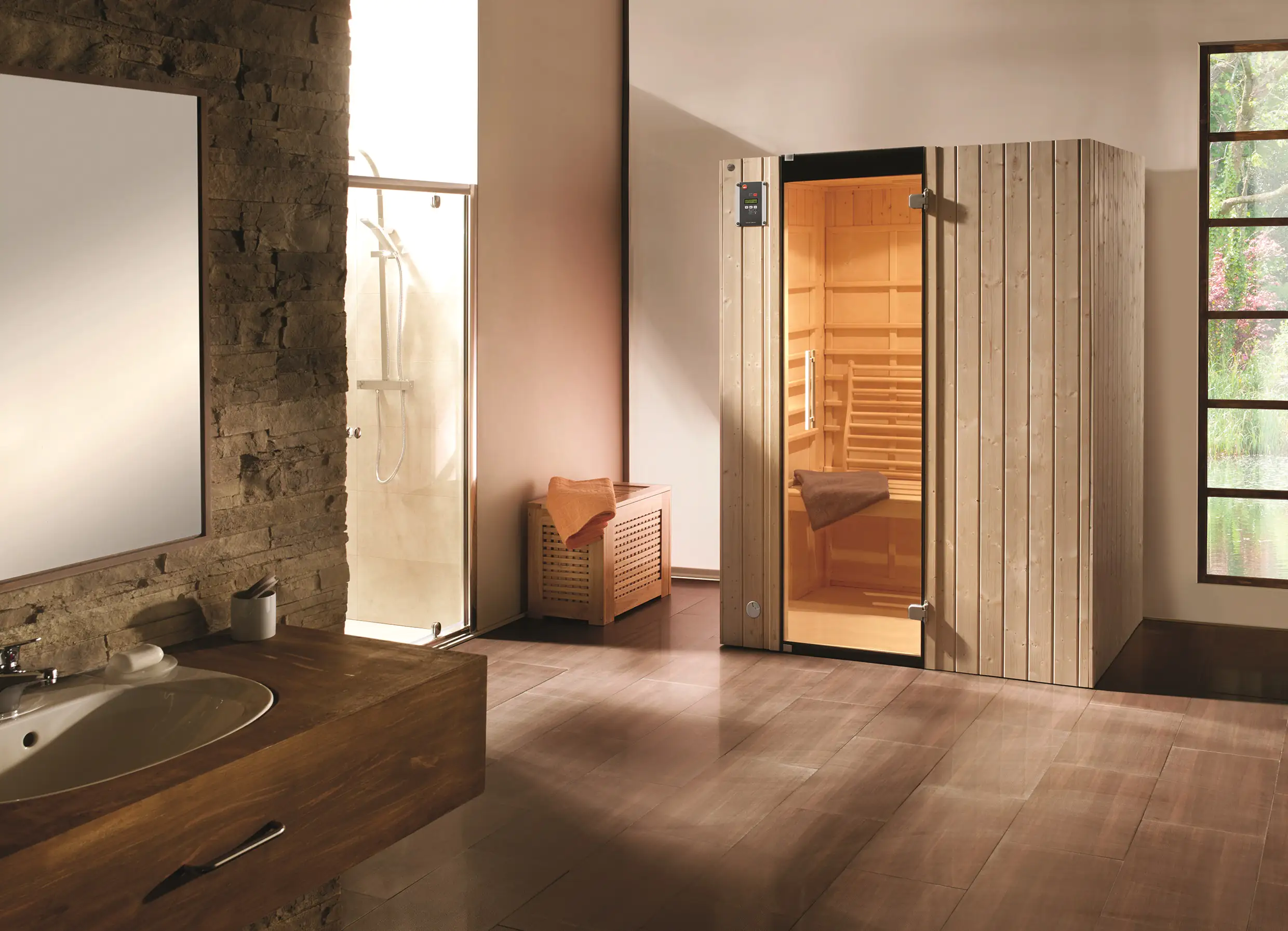 Weka Infrarotkabine Ranua 2 2770 Watt