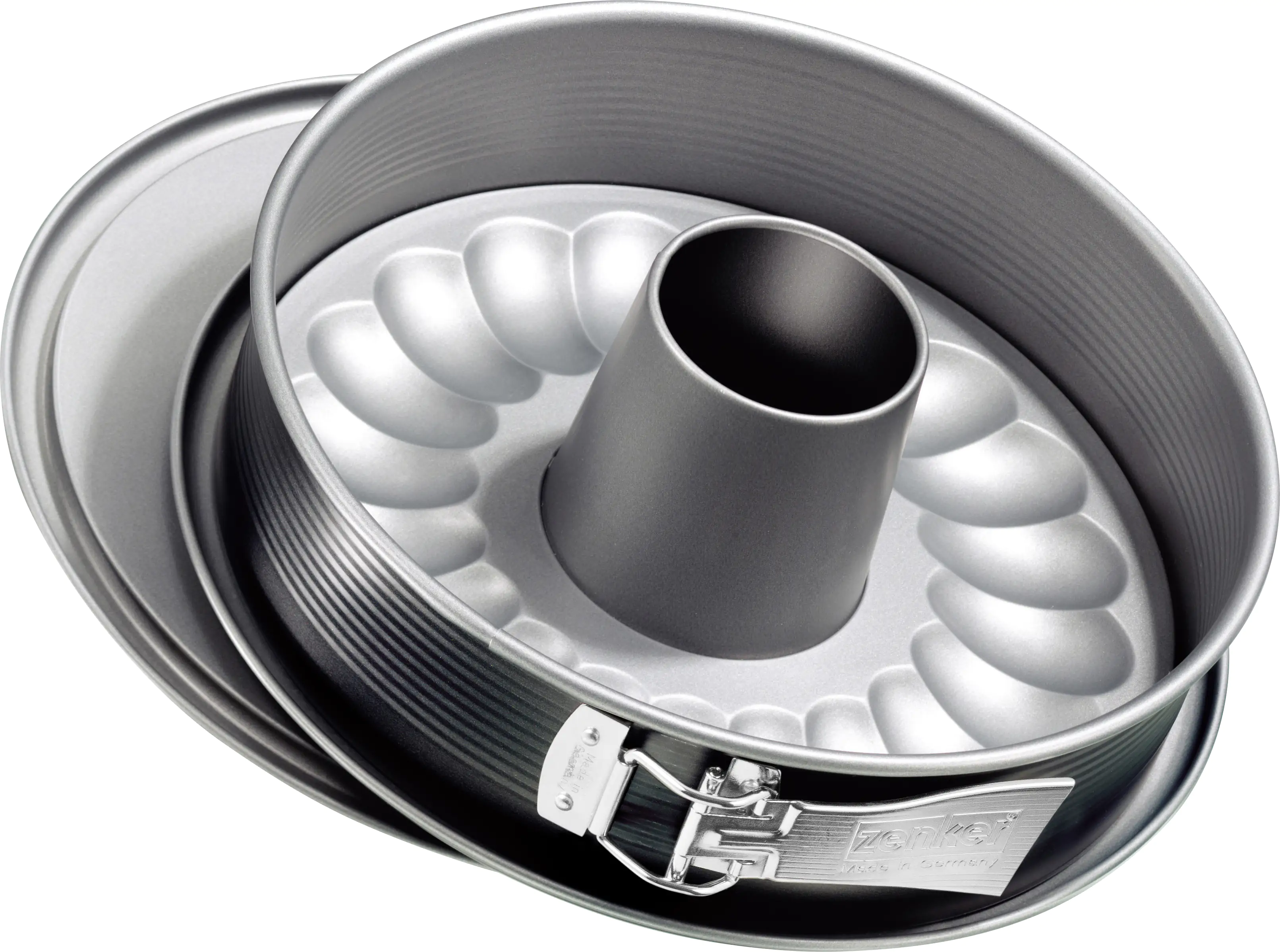 Zenker Springform Energy mit Flach- u Rohrboden Ø 26 cm Zenker Springform Energy mit Flach- u Rohrboden Ø 26 cm